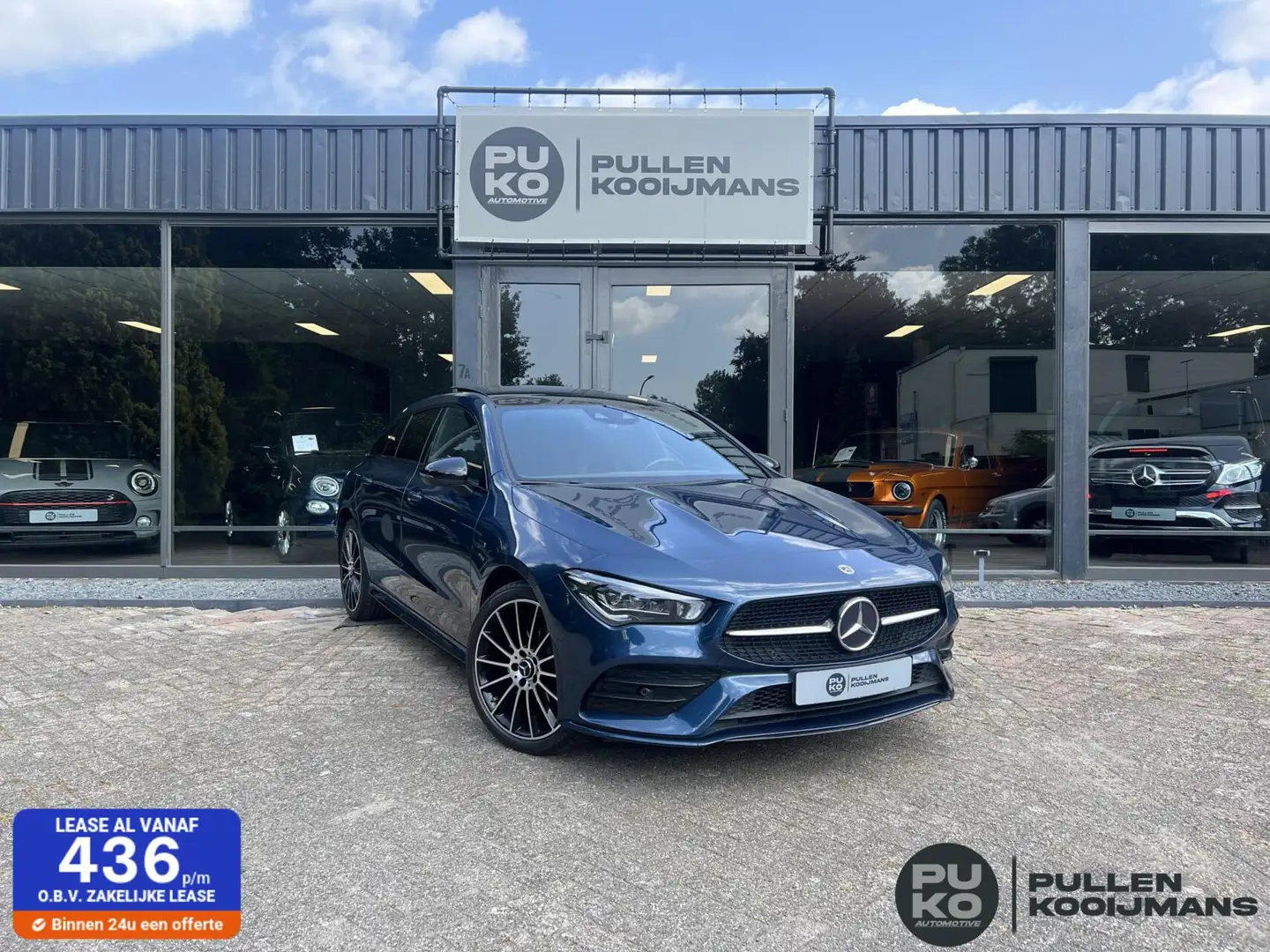 Mercedes-Benz CLA 250 250e Shooting brake Bleu - 1