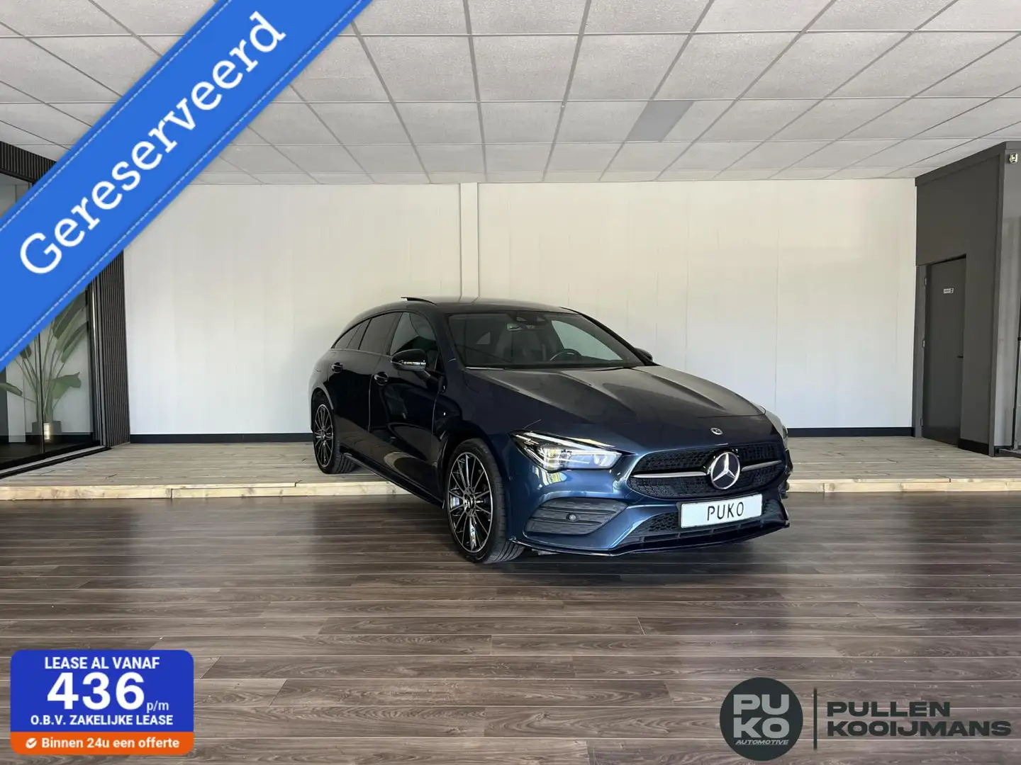 Mercedes-Benz CLA 250 250e Shooting brake Bleu - 1