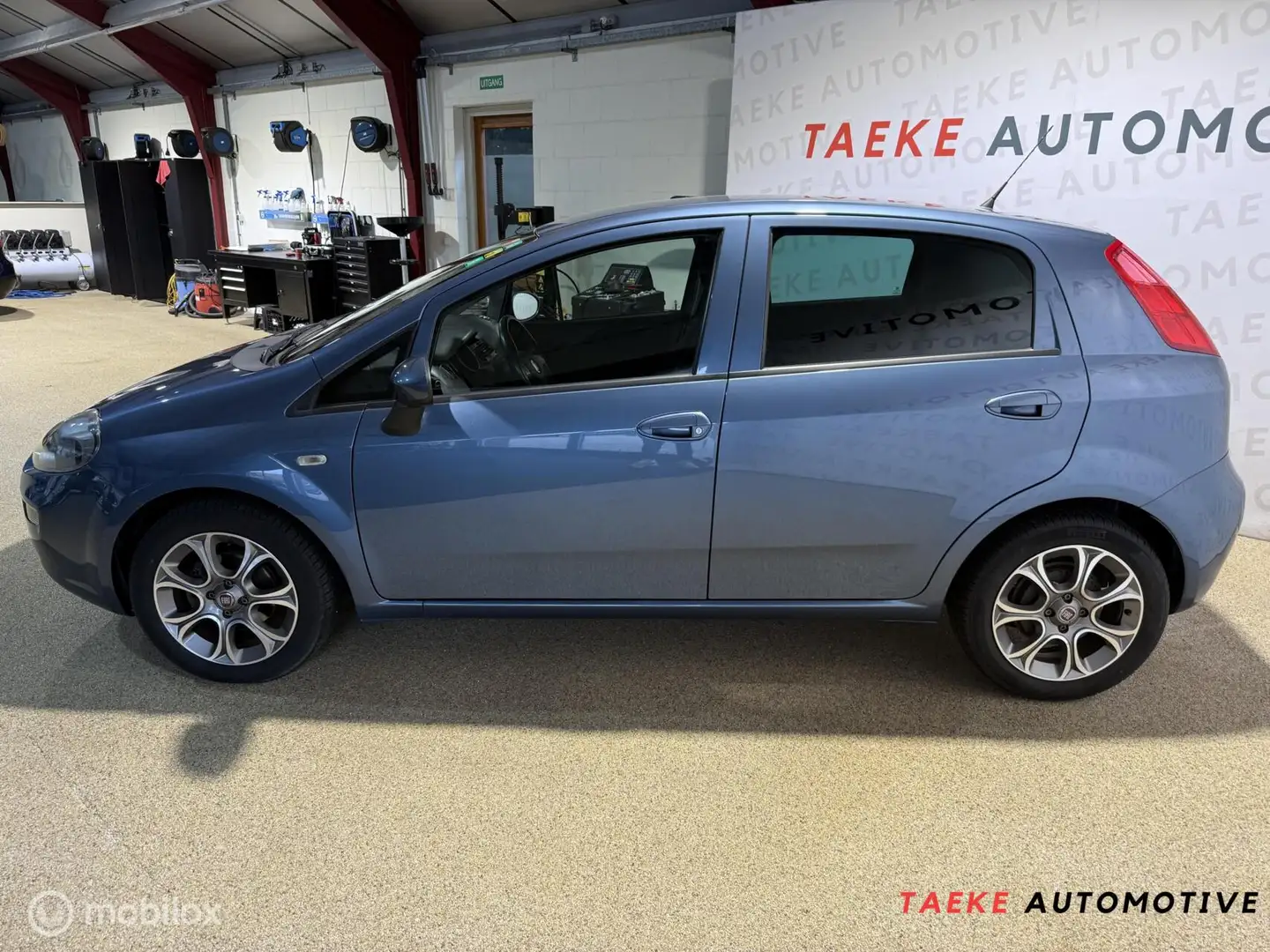 Fiat Punto Evo 0.9 TwinAir Sempre Clima/Cruise/Apk Bleu - 2