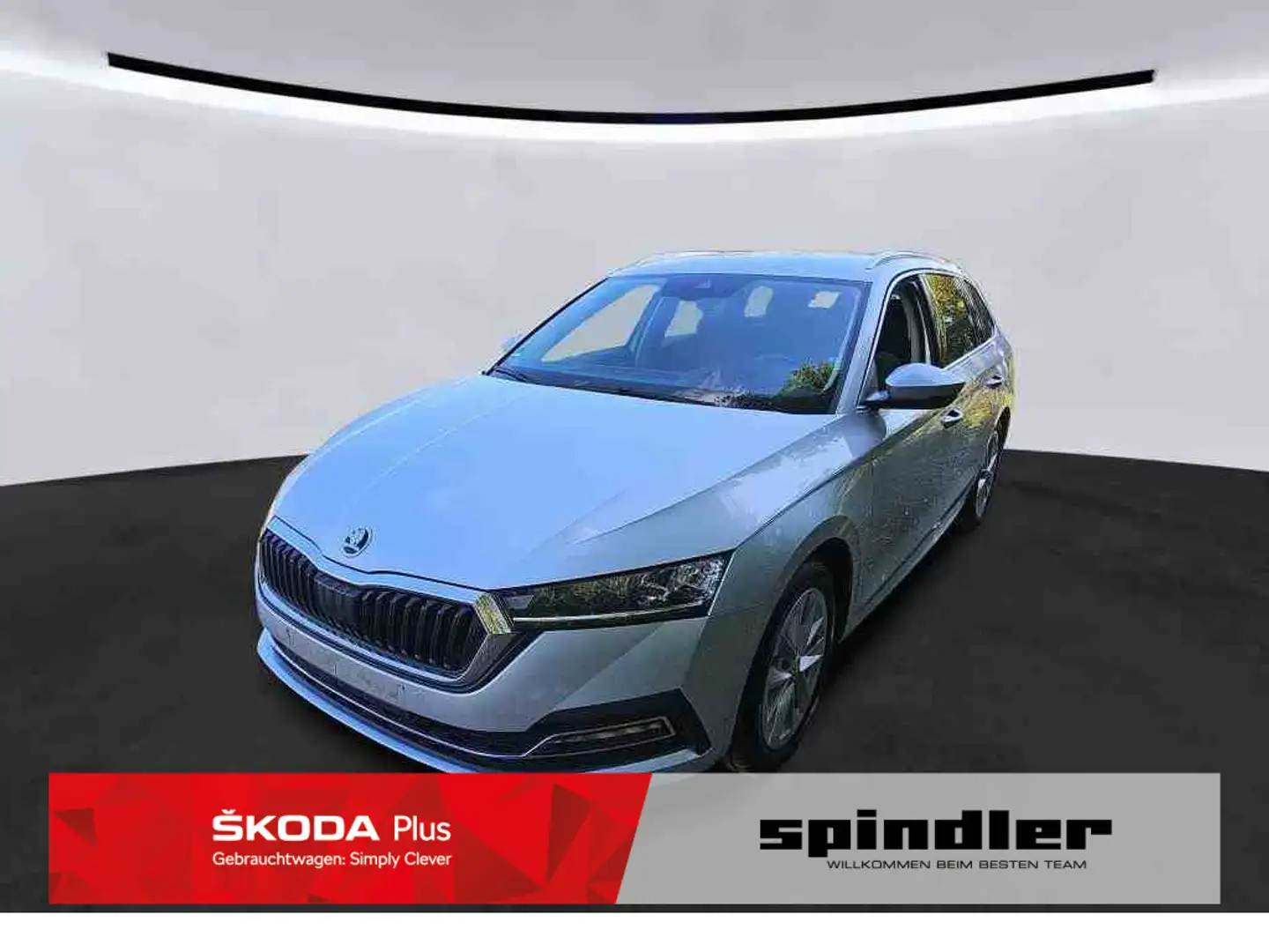 Skoda Octavia Combi Style 2.0 TDI DSG / Navi, AHK, LED Plateado - 1