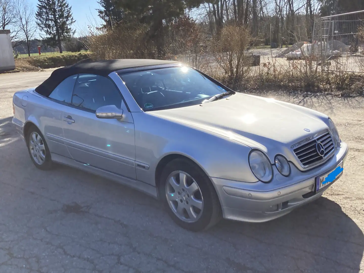 Mercedes-Benz CLK 230 Kompressor ,Cabrio  Avantgarde mit Originalbrief Silber - 1