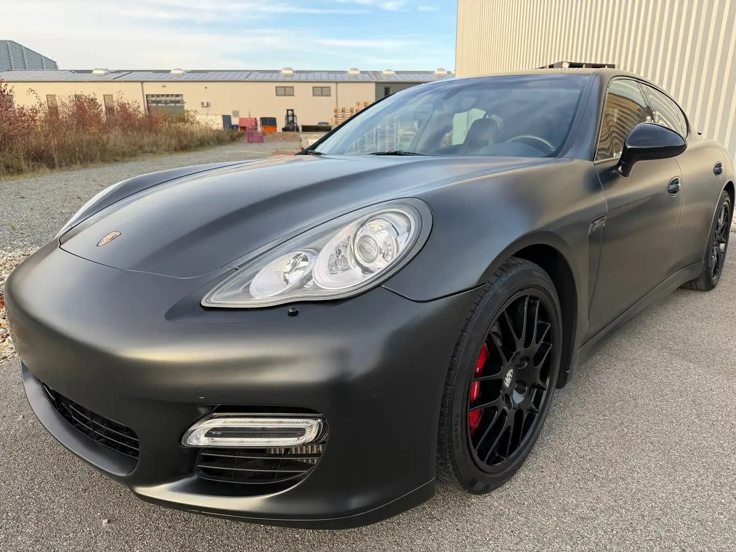 Porsche Panamera Turbo *AHK*NAVI*XENON*KAMERA*SPORTAUSPUFF*TOP* Bleu - 1