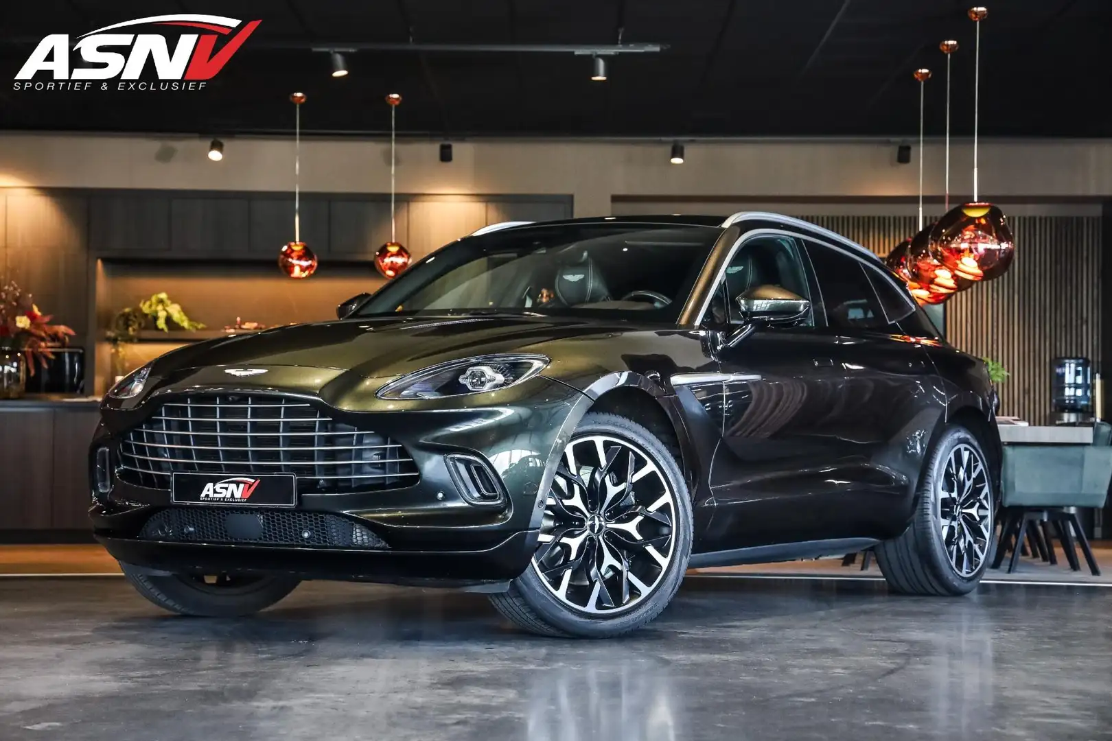 Aston Martin DBX 4.0 V8, 550 PK, Pano/Dak, Full/Leather/Brown, Luch Verde - 1