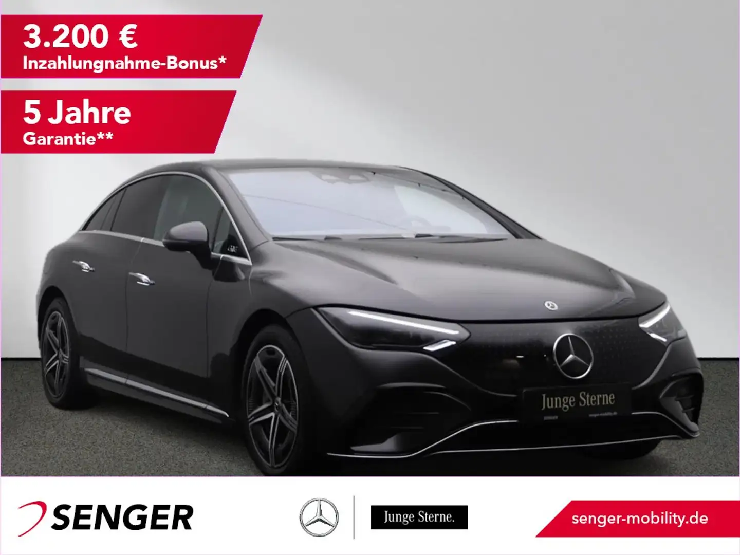 Mercedes-Benz EQE 350 4M AMG Line AHK Burmester DigitalLight Grau - 1