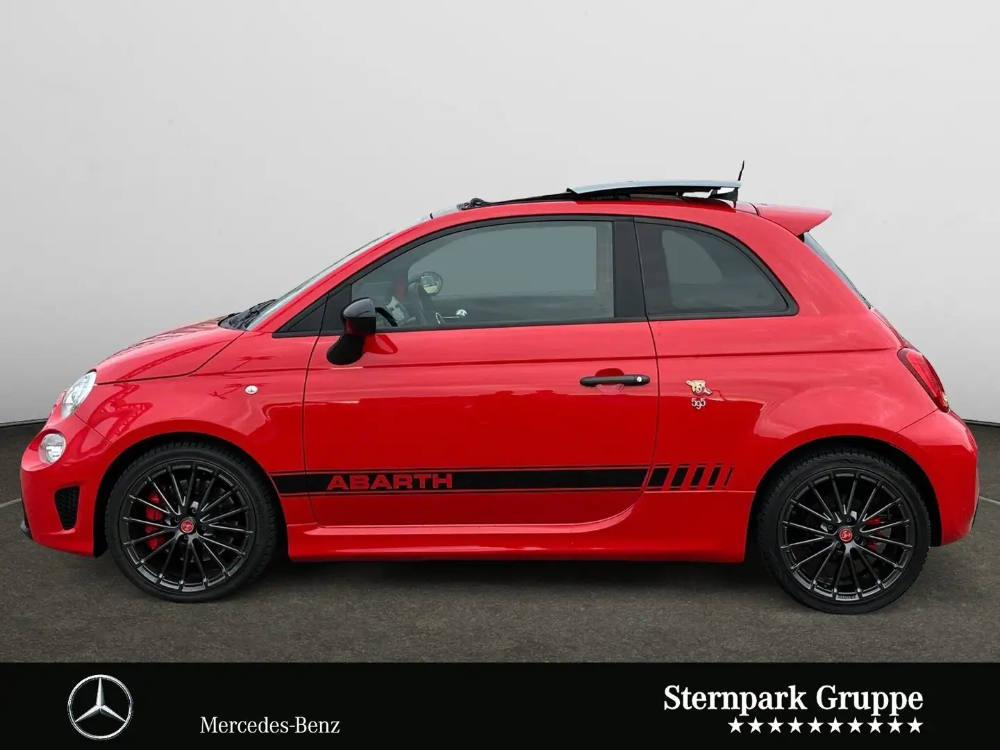 Abarth 595C 595 500 Competizione PANORAMA*LEDER*SITZHEIZUNG Rot - 2