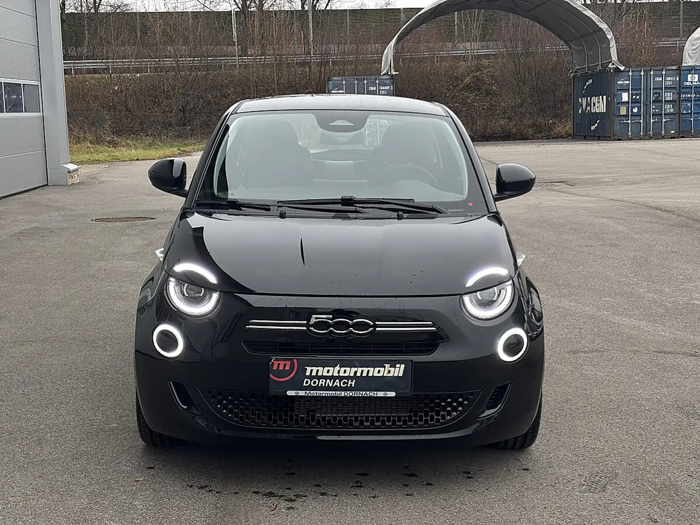 Fiat 500 Hatchback Hybrid Torino Schwarz - 2