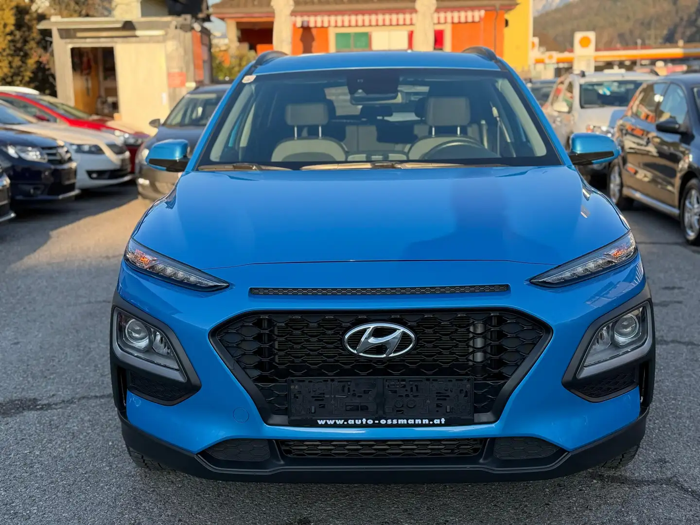 Hyundai KONA Diesel ALLRAD Automatik 1.Besitz Anhängerk. Blau - 2