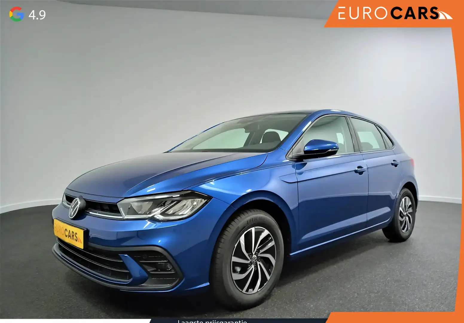 Volkswagen Polo 1.0 TSI Life DSG Nieuw model ! | Navigatie | Apple Bleu - 1