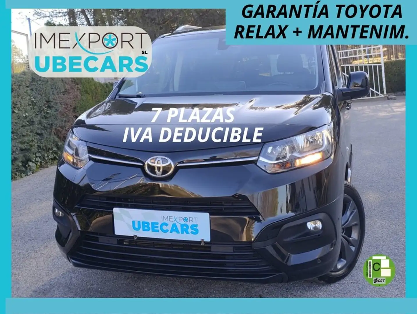 Toyota 1.5D 96kW (130CV) Family Advance L1 Negro - 1