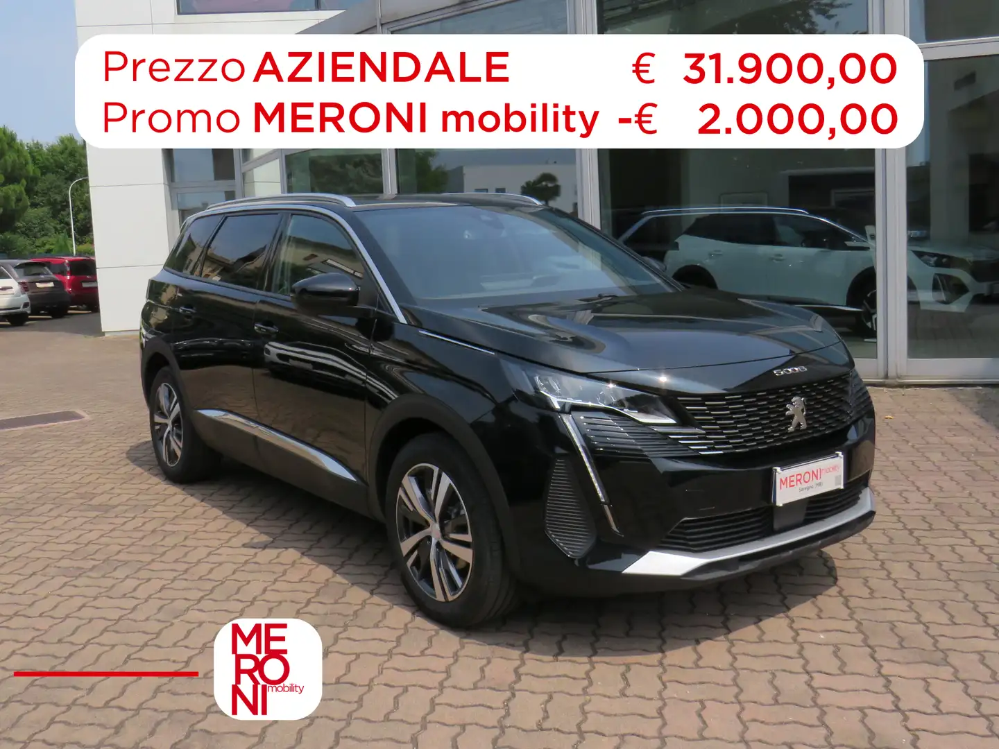 Peugeot 5008 Hybrid 136 e-DCS 6 Allure Pack Nero - 1