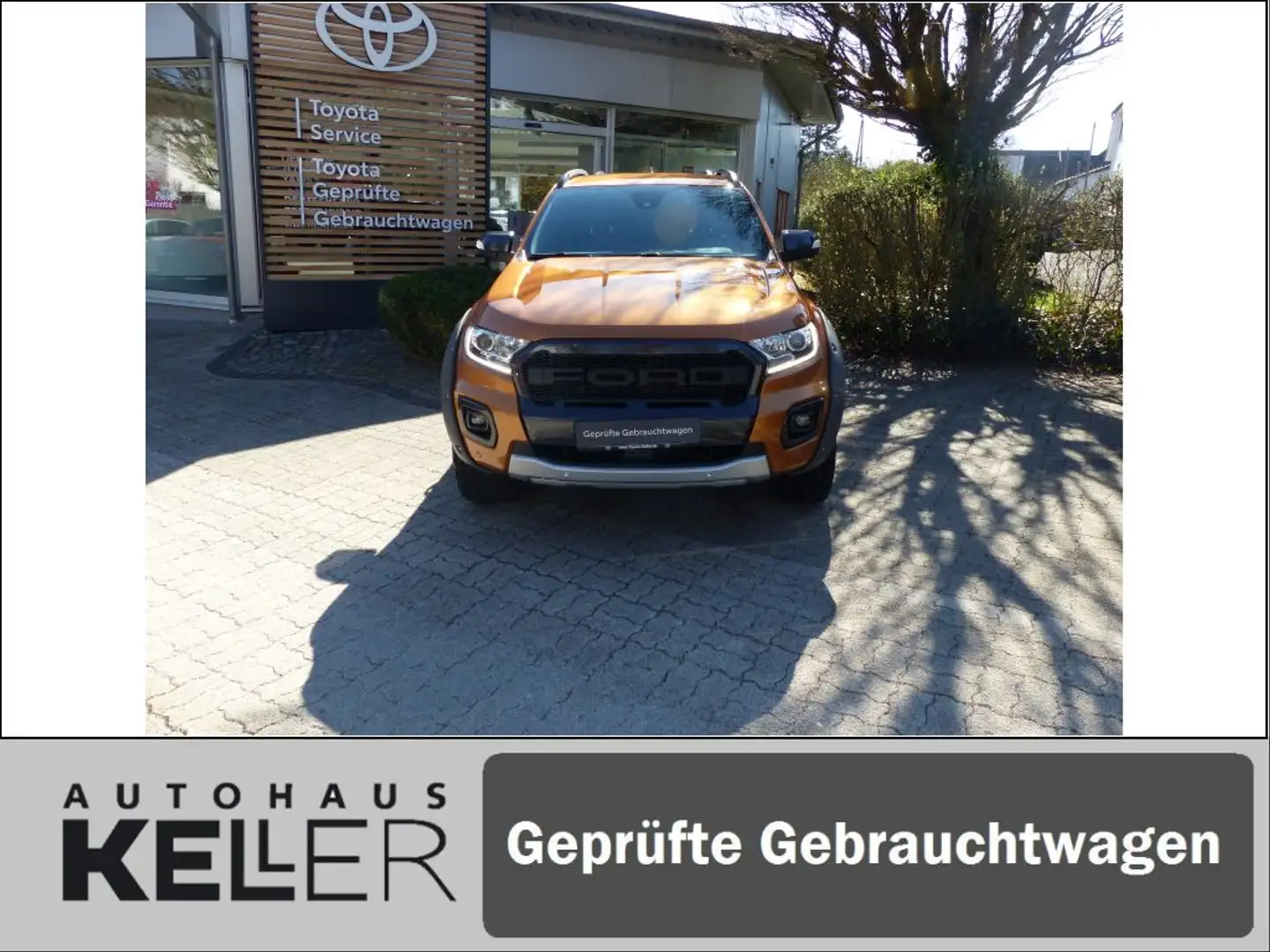 Ford Ranger 2,0 l TDCi Panther Autm. Wildtrak Orange - 2