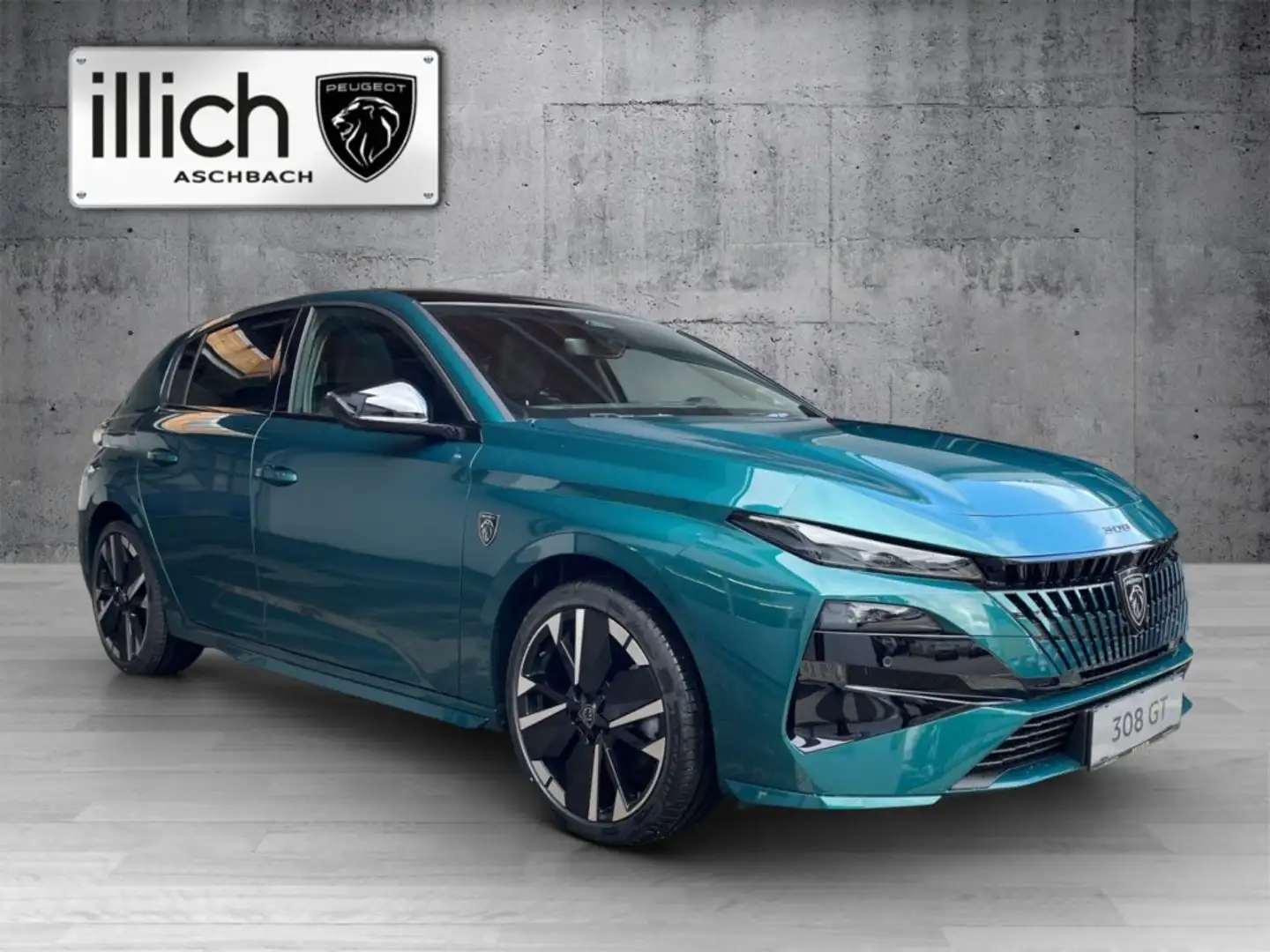 Peugeot 308 Neuer 308 GT Hybrid 145 e-DCS6 Blau - 1