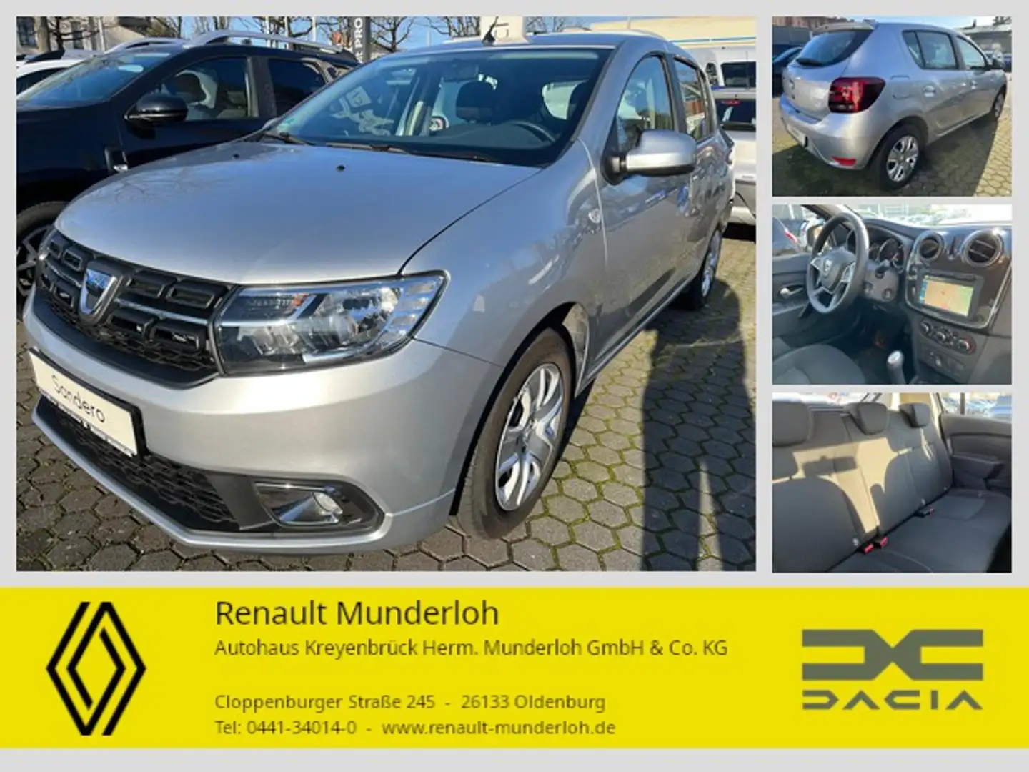 Dacia Sandero Comfort Grau - 1