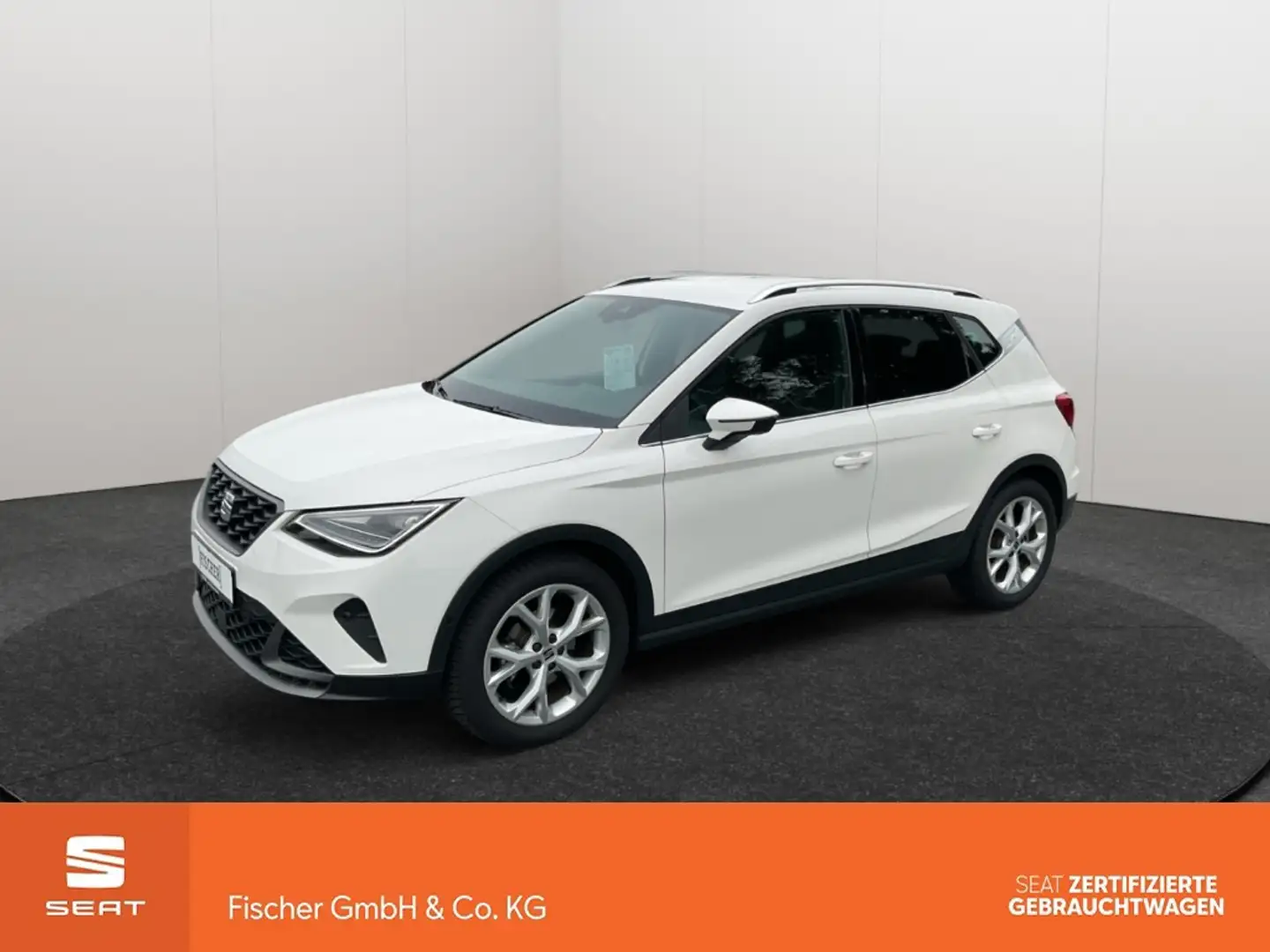 SEAT Arona 1.0 TSI EU6e 1.0TSI FR Navi LED DAB Rear View Blanc - 1