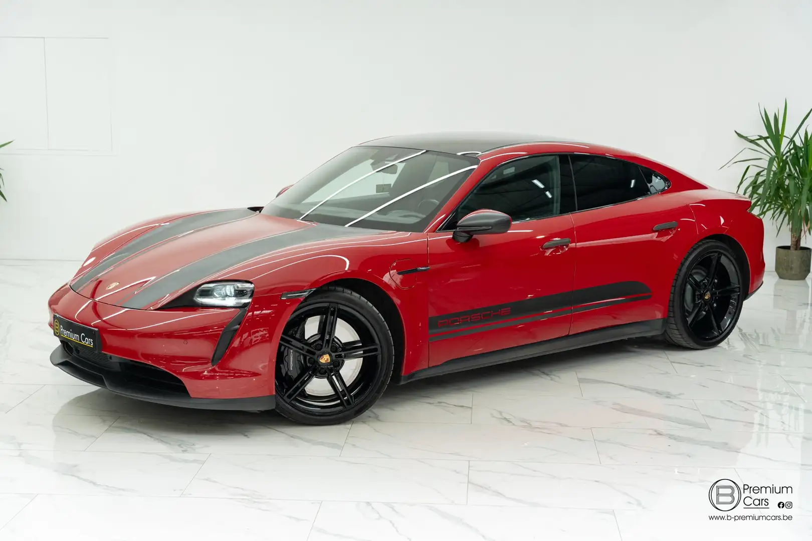 Porsche Taycan 4s Performance! Chrono! Full options! Czerwony - 2