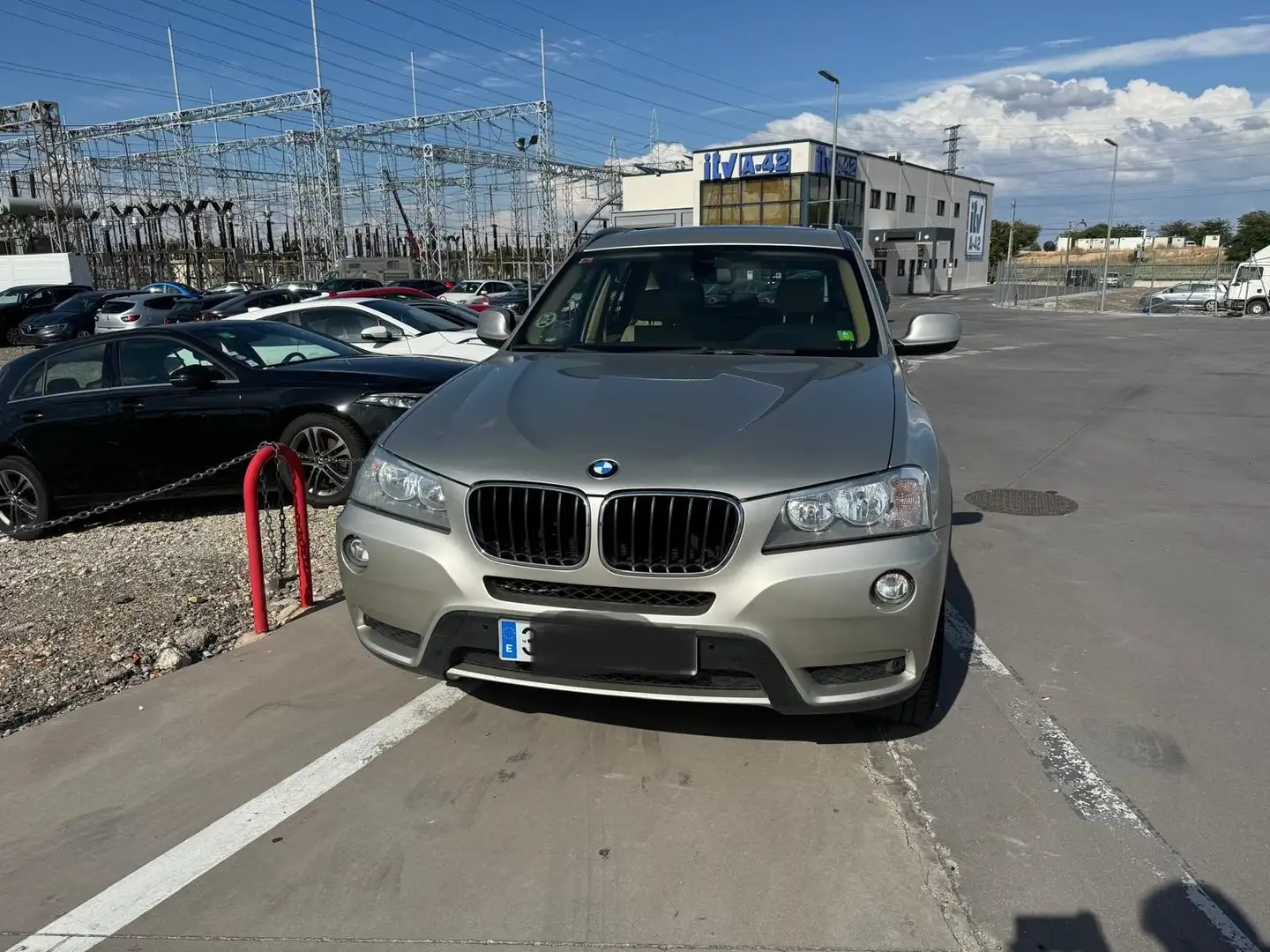 BMW X3 X3 sDrive 18d Gris - 1