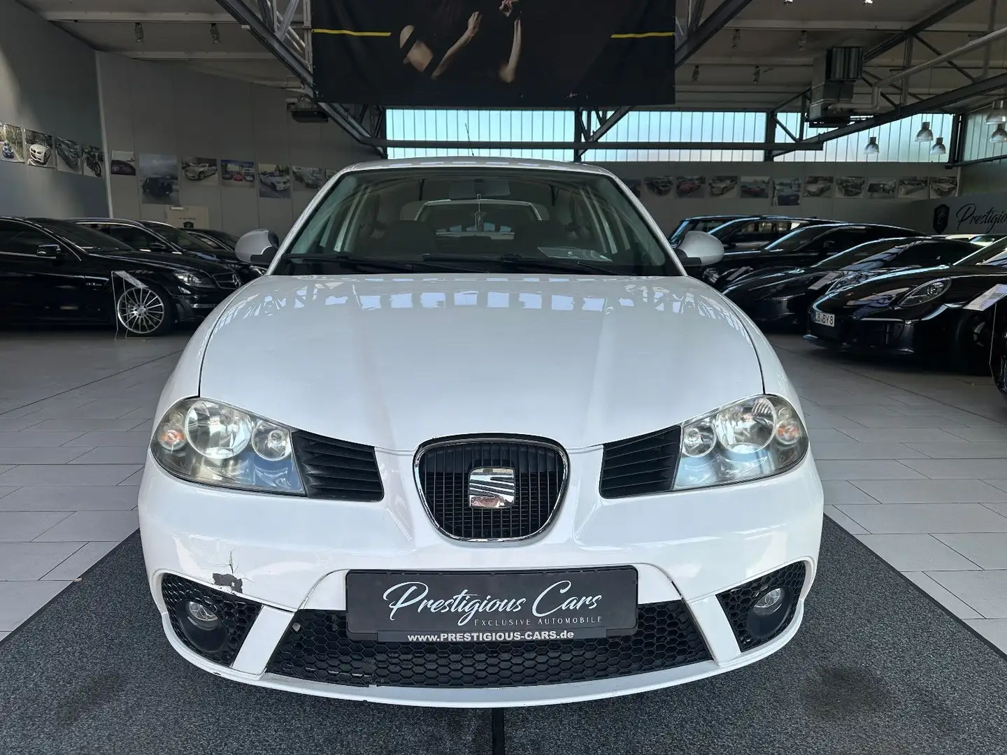 SEAT Ibiza 1.4l Sport Edition Klima Shz Alu TÜV+ÖLNEU Weiß - 1