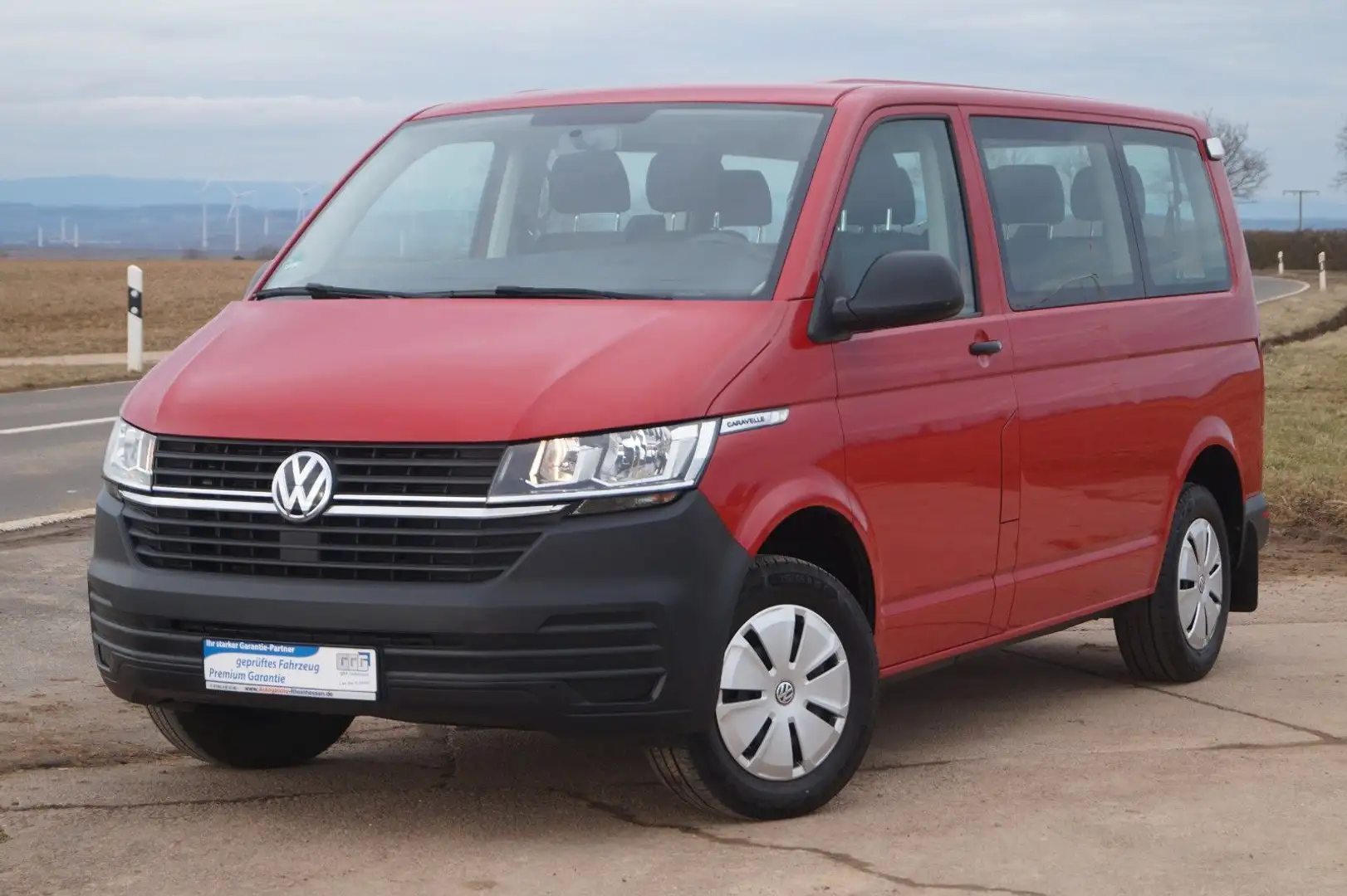 Volkswagen T6 Caravelle T6.1 Caravelle Trendline +9-Sitzer+Klima+PDC+ Rouge - 1