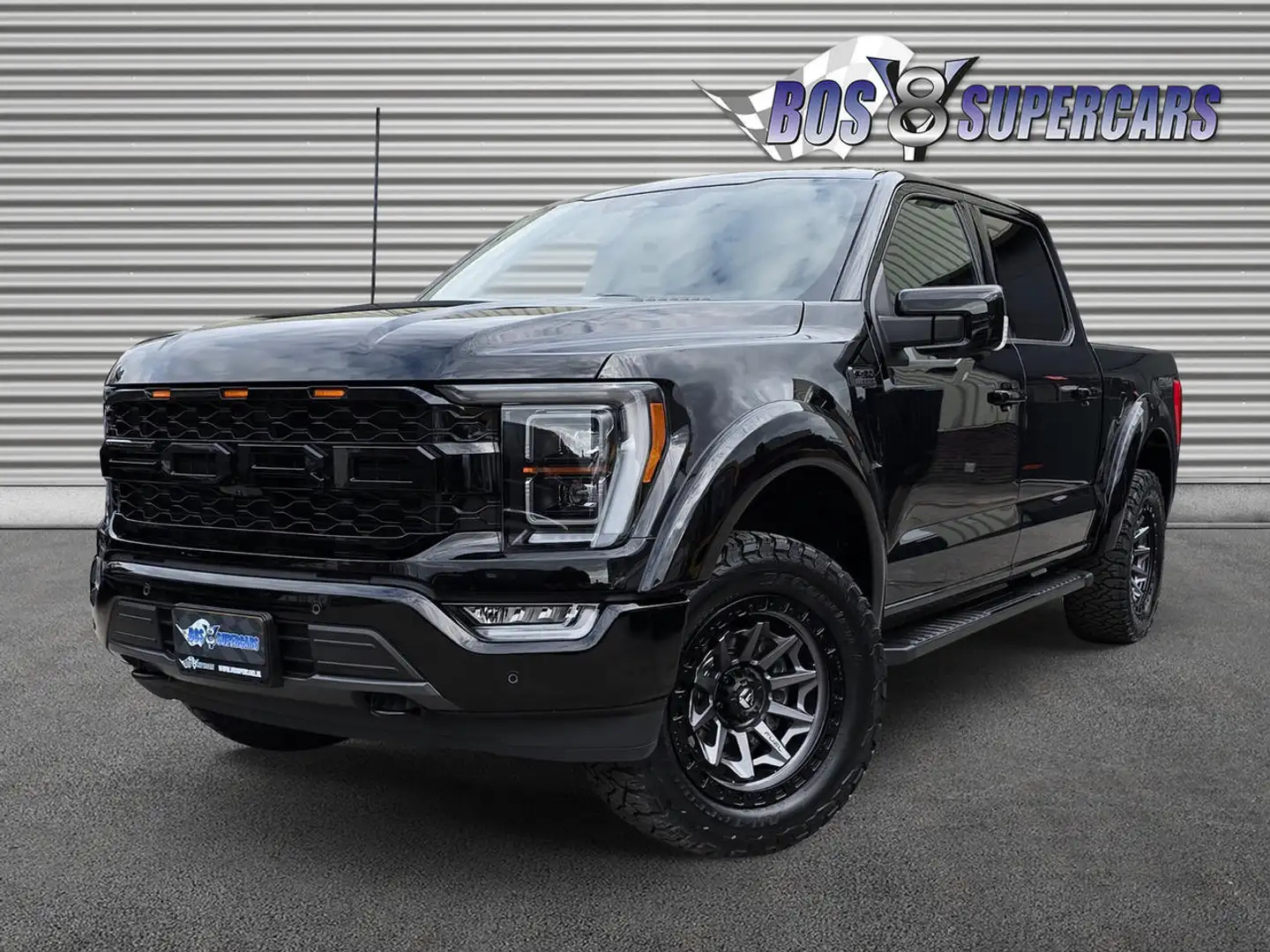 Ford F 150 LARIAT SPORT BAD ASS BOS Negro - 1