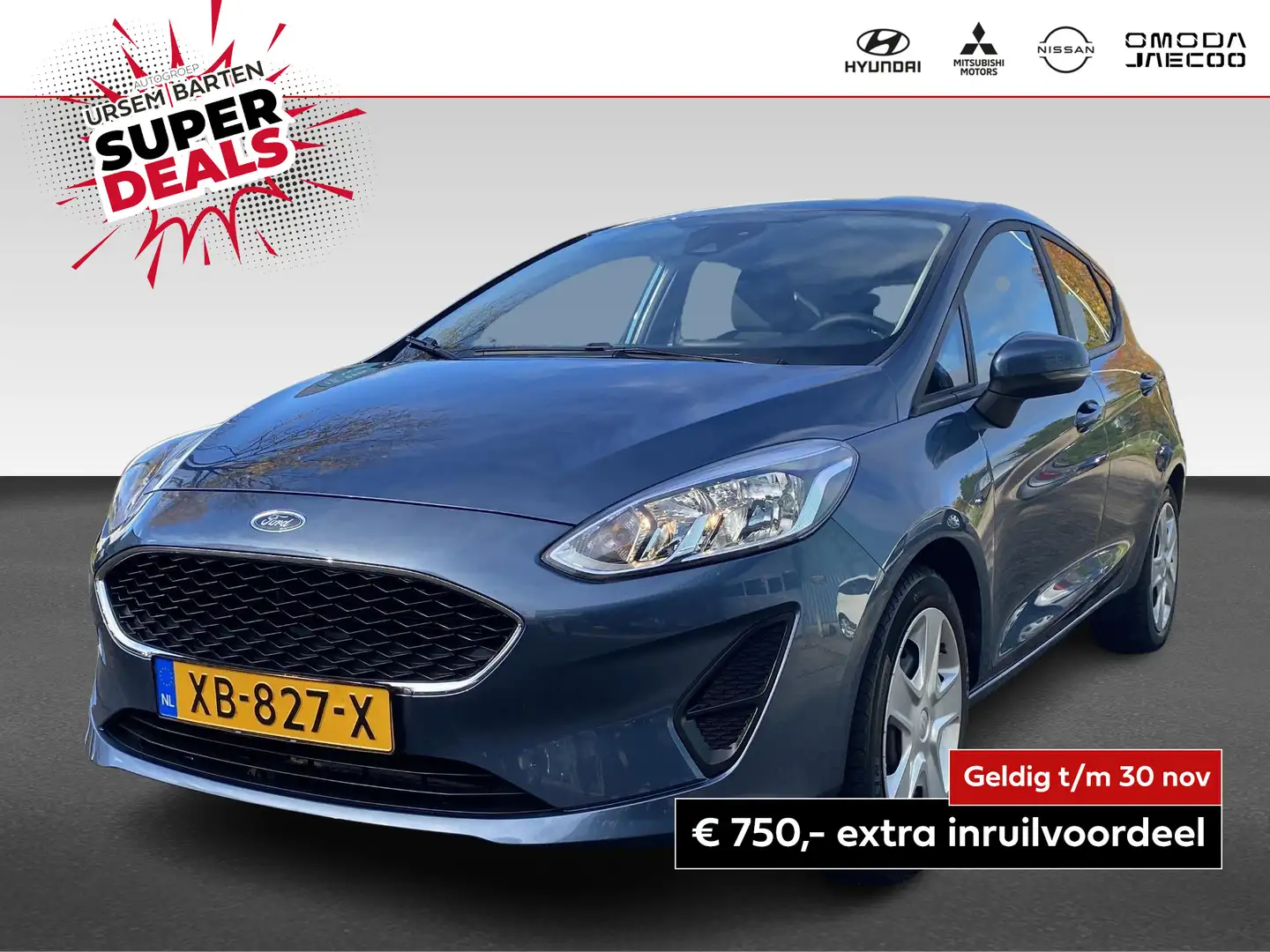 Ford Fiesta 1.1 Trend Bleu - 1