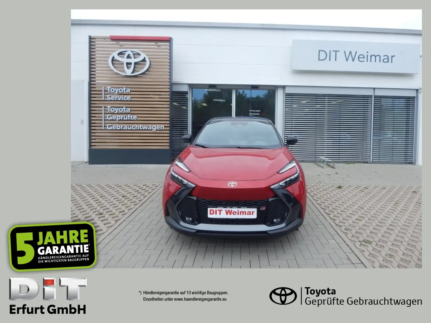 Toyota C-HR 2,0-l-VVT-i Hybrid 4x4 GR Sport Premiere Rojo - 1