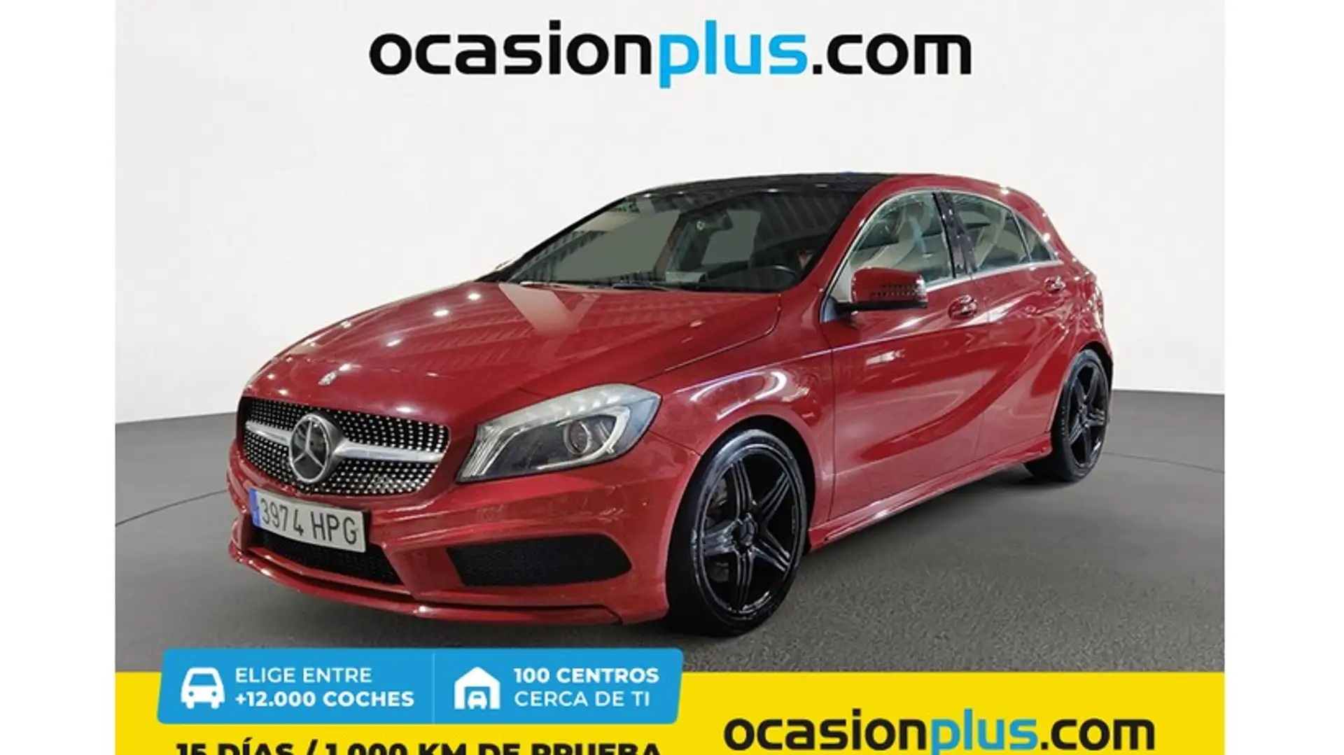 Mercedes-Benz A 250 BE Sport 7G-DCT Rojo - 1