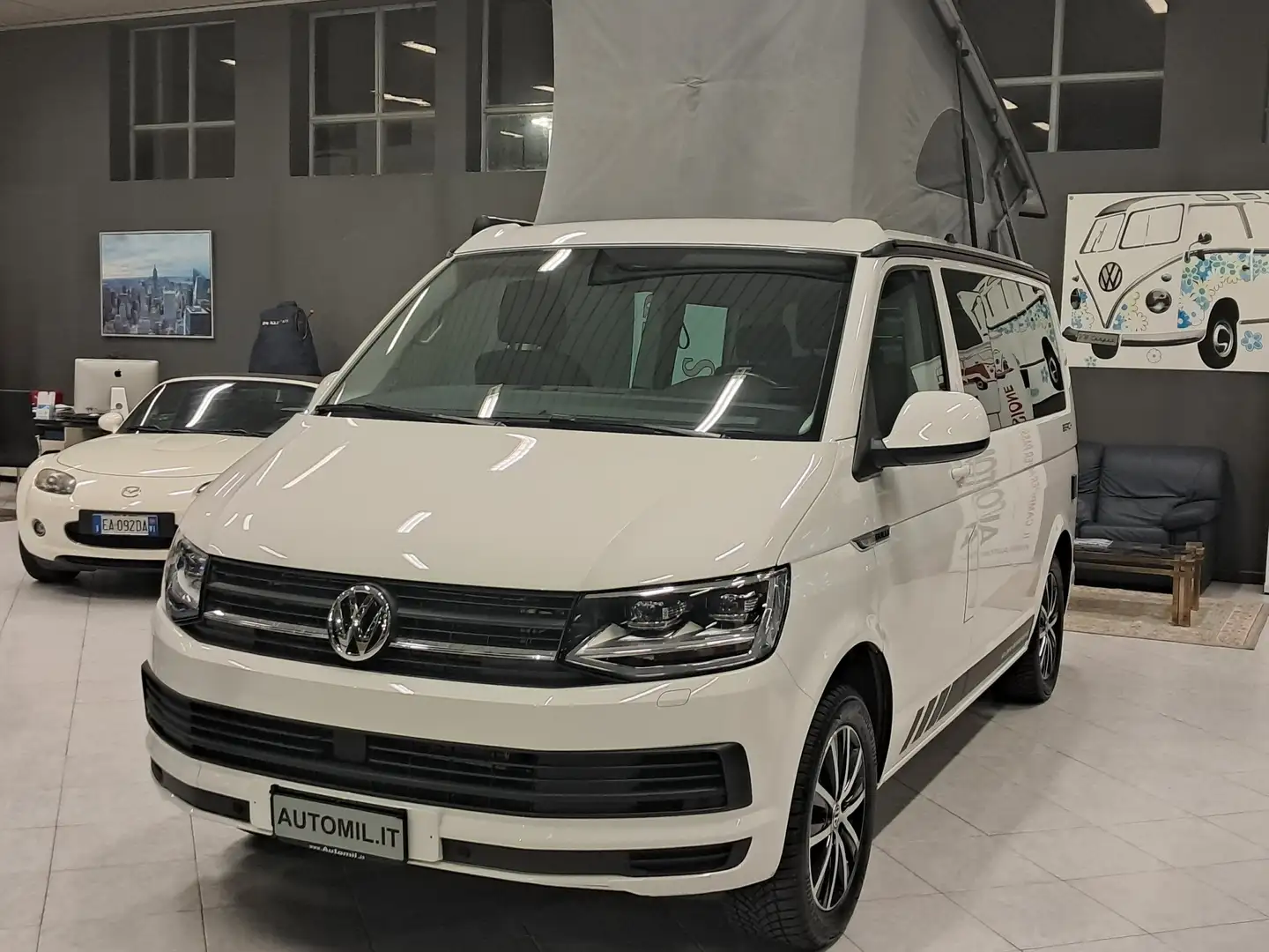 Volkswagen T6 California BEACH 2.0 TDI 204 CV EDITION Wit - 2