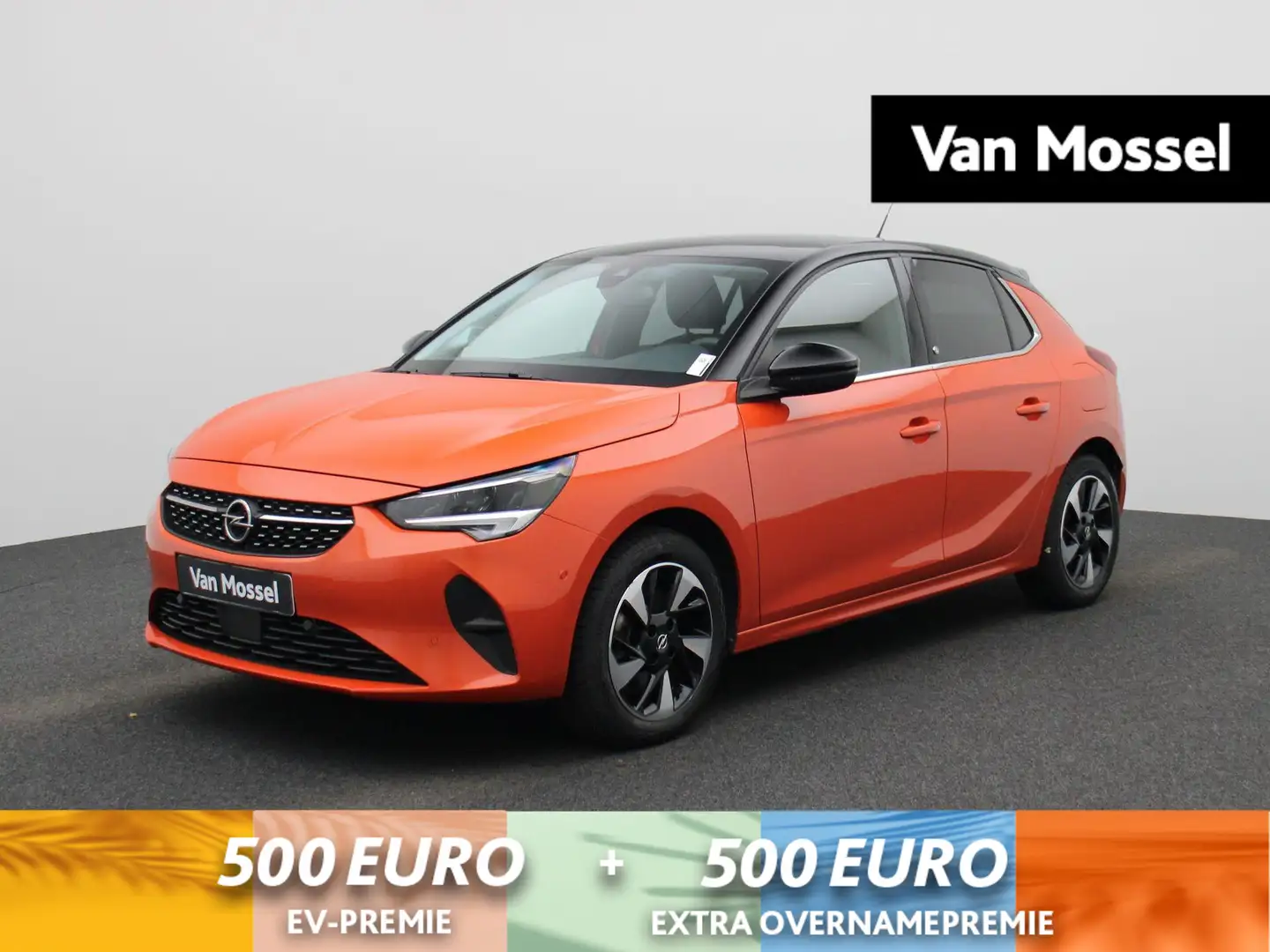 Opel Corsa-e Elegance 50 kWh Oranje - 1