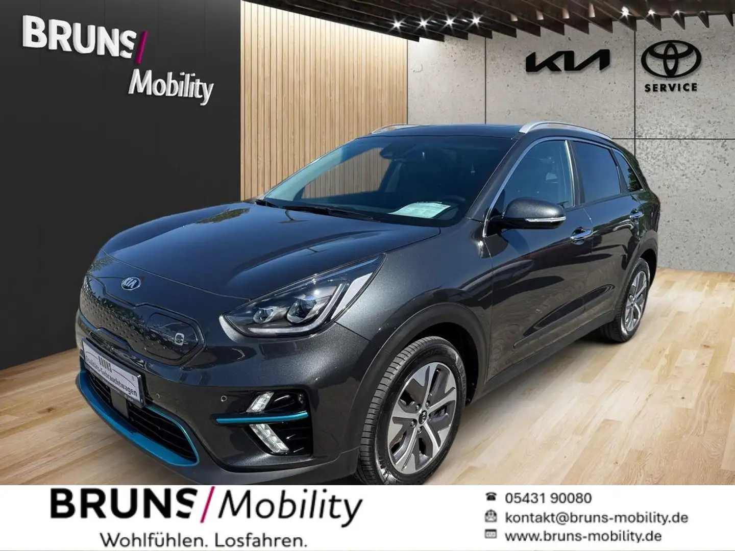 Kia e-Niro 64kWh 204 Spirit Szürke - 1