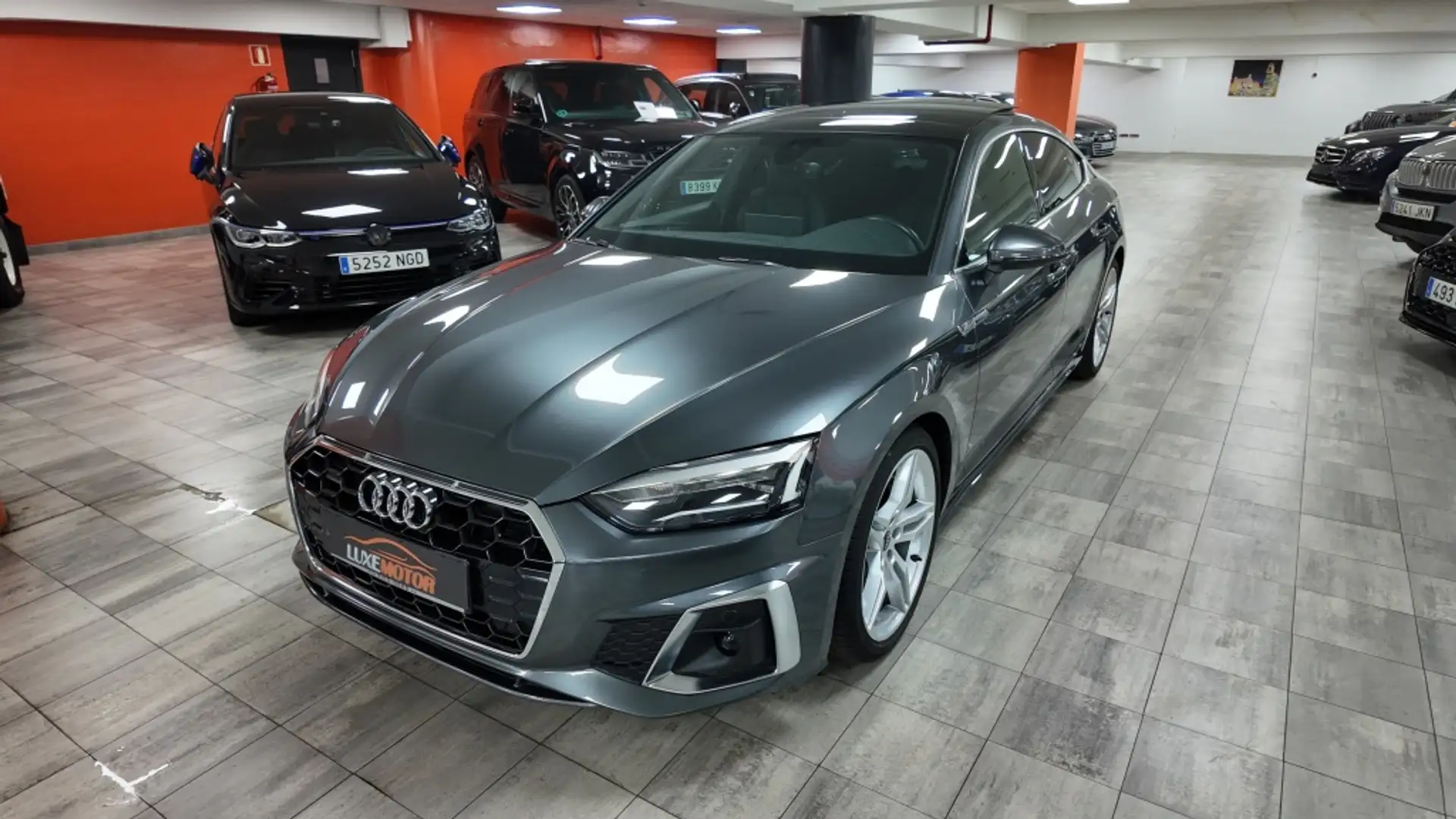 Audi A5 Sportback 45 TFSI S line quattro S tronic Gris - 1