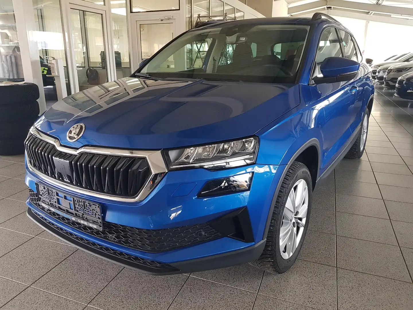 Skoda Karoq TSI DSG SELECTION Navi ACC Kamera PDC Sitzheiz. LE Bleu - 1