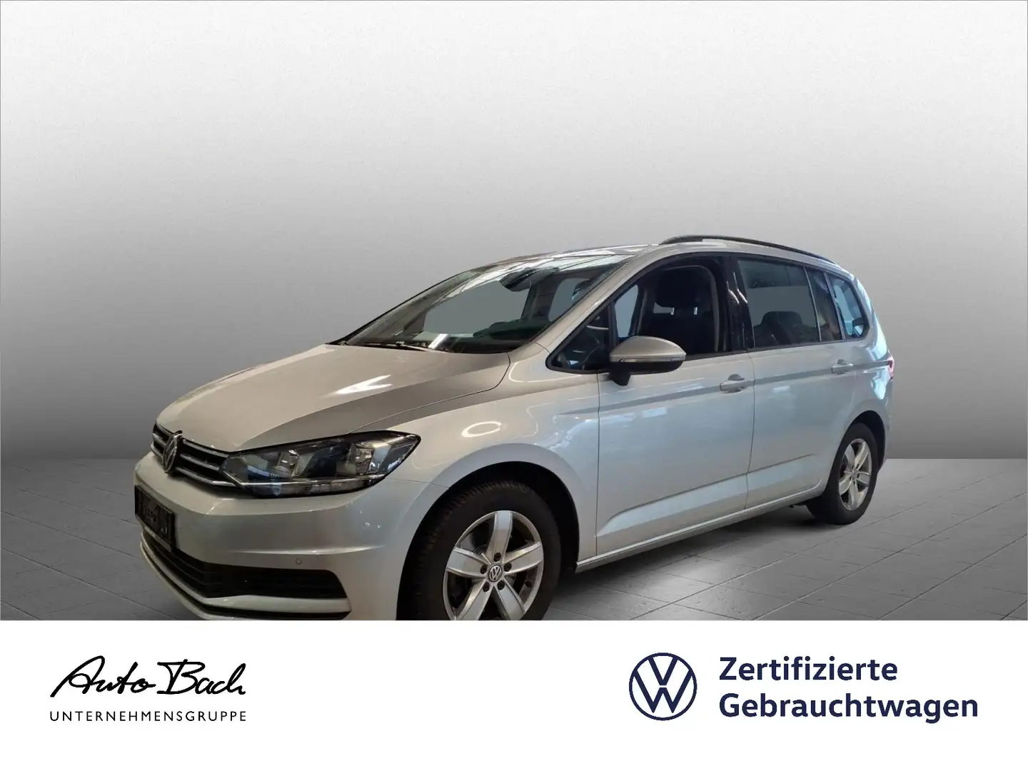 Volkswagen Touran 1.5TSI Comfortline Klimaautomatik ACC EPH Silber - 1