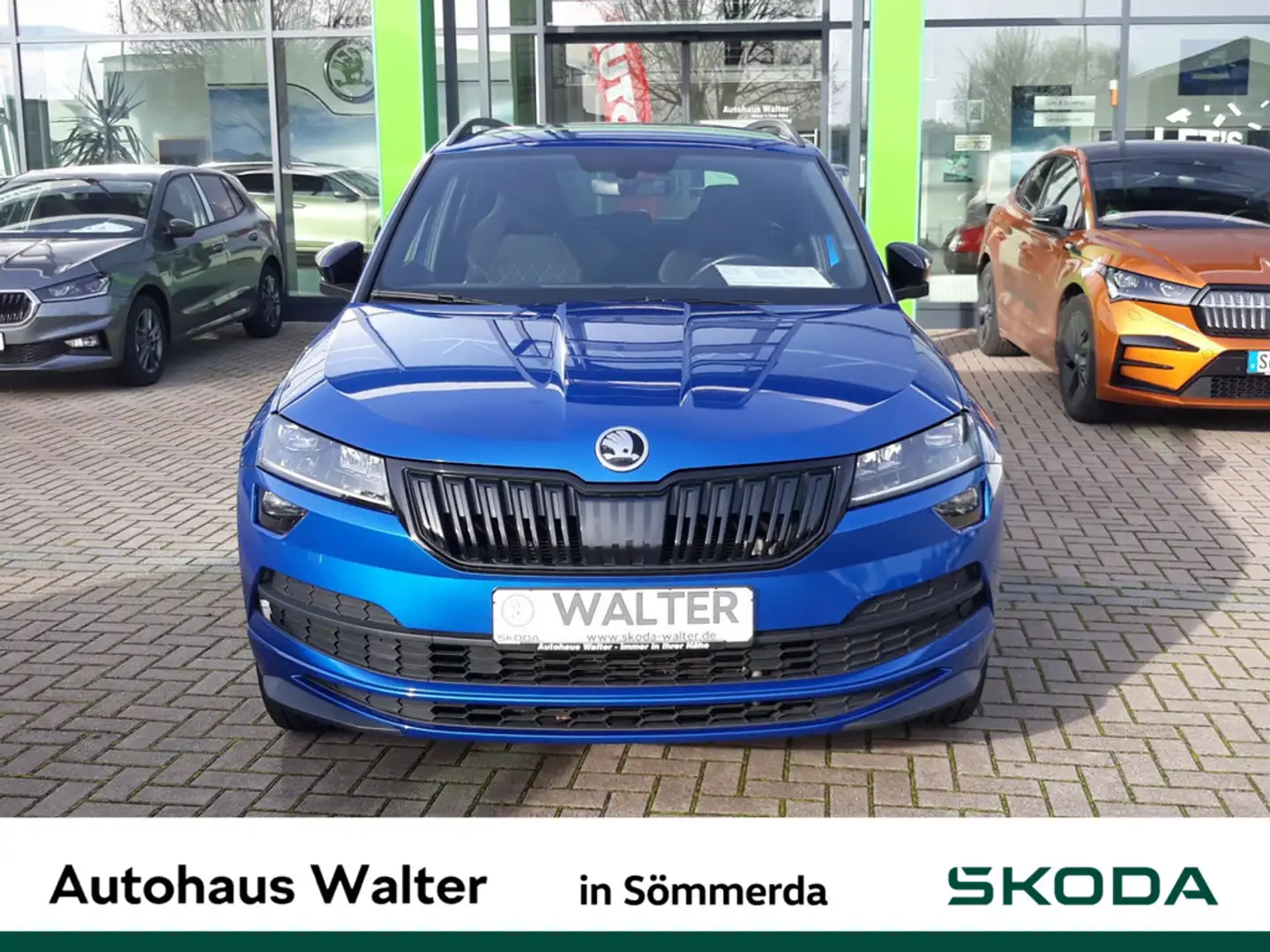 Skoda Karoq 1.5 TSI ACT Sportline Bleu - 2