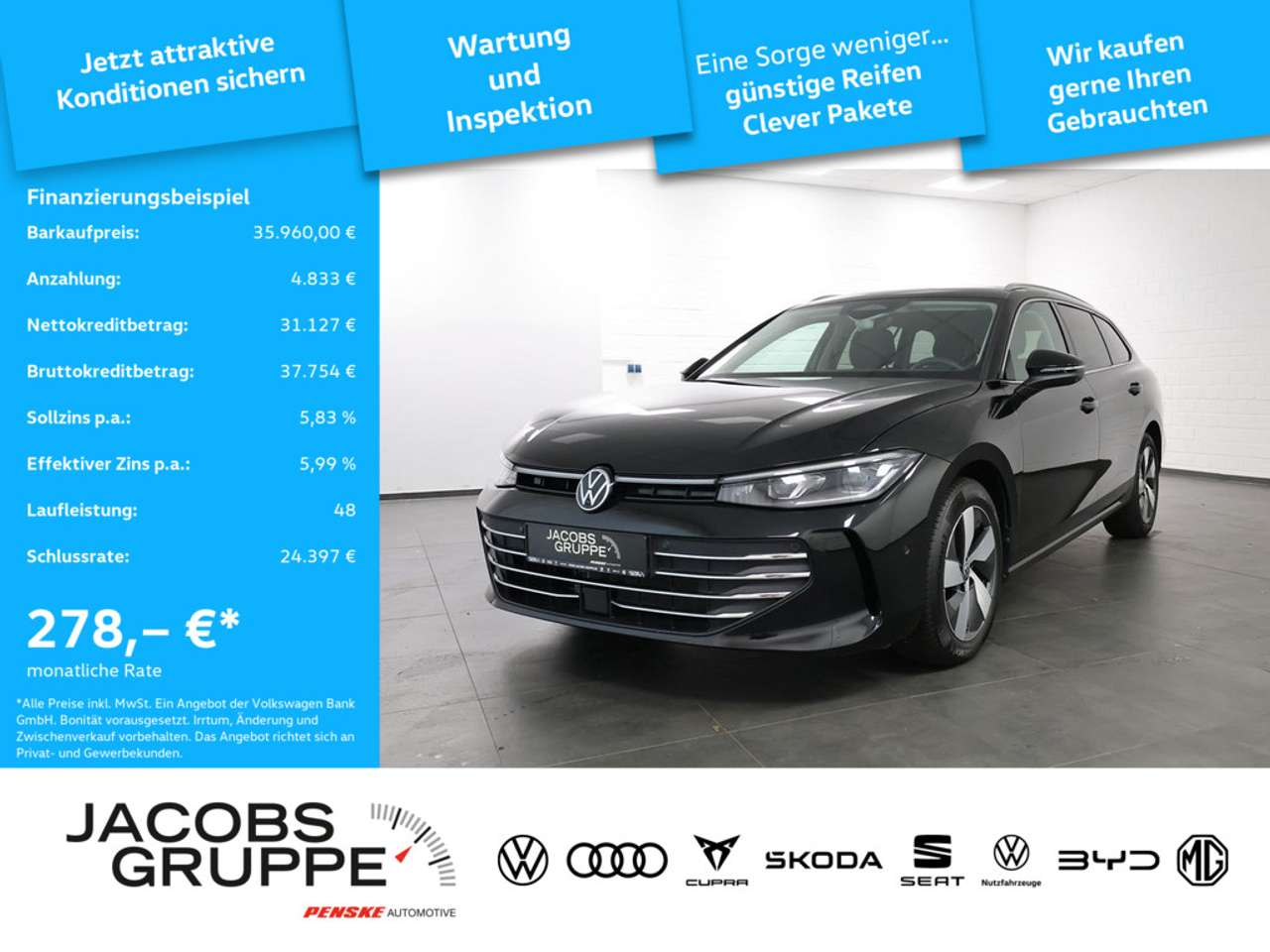 Volkswagen Passat Variant — Volkswagen Passat Variant 1.5 eTSI Business DSG,Navi,Mat