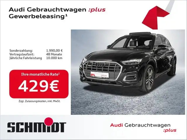 Audi Q5 50 TFSI e quattro AHK Pano HuD Navi+ Kamera Spo...