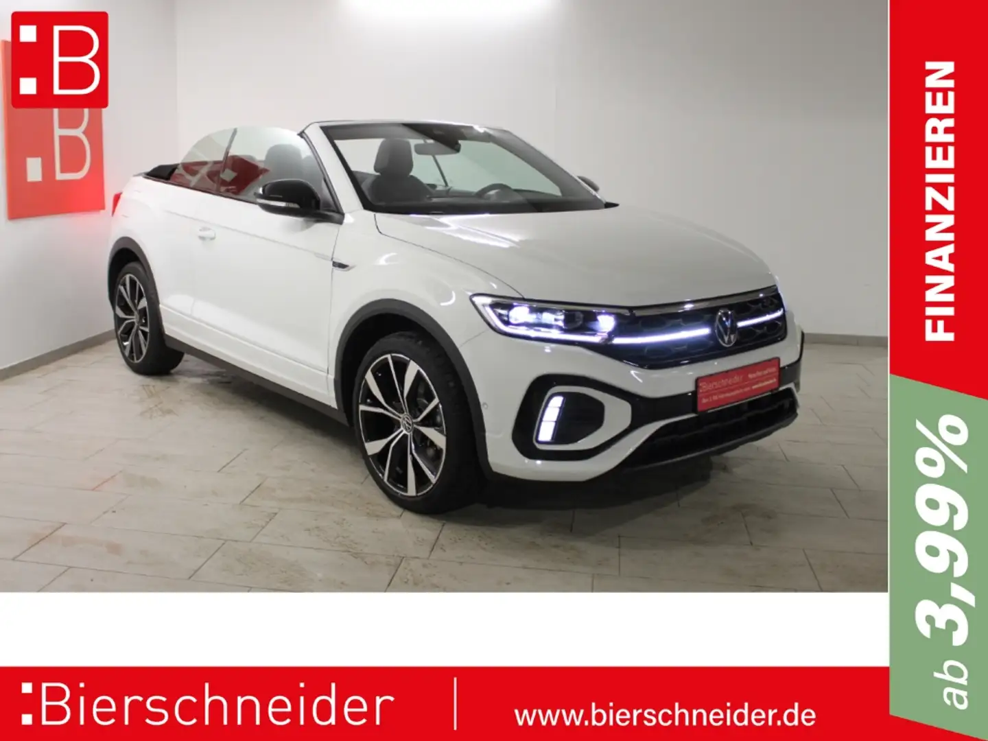 Volkswagen T-Roc 1.5 TSI DSG 2x R-Line Black Style FL 19 AHK 5J.-Ga Weiß - 1