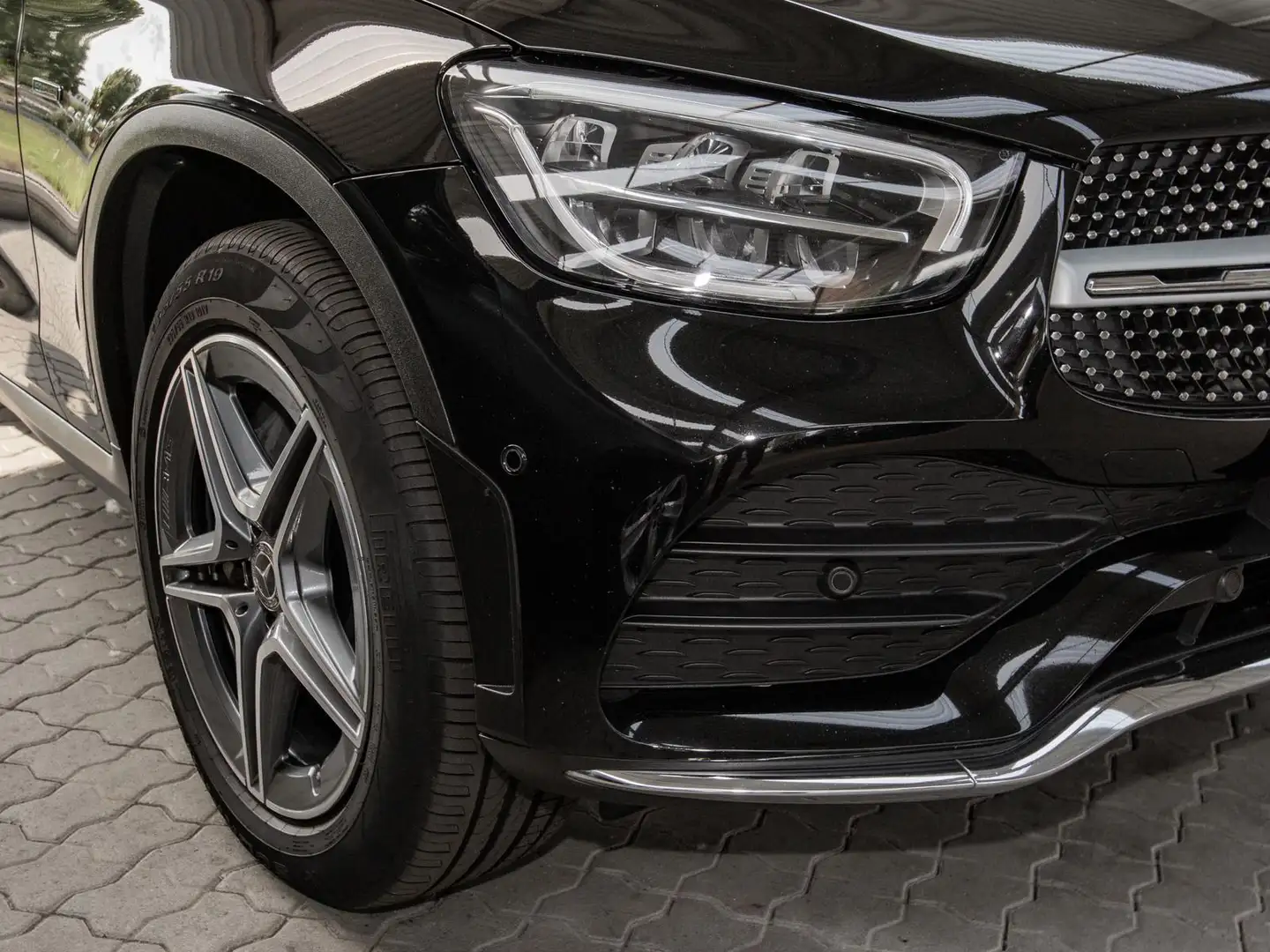 Mercedes-Benz GLC 300 de 4M AMG Chrom+AHK+Distro+Spurhalte+ Noir - 2