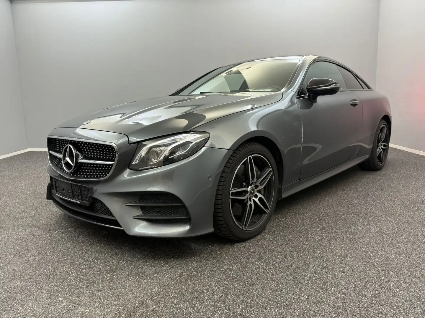 Mercedes-Benz E 400 d 4M Coupe AMG-LINE*PANO*BURME*MBEAM*KAM Grau - 1