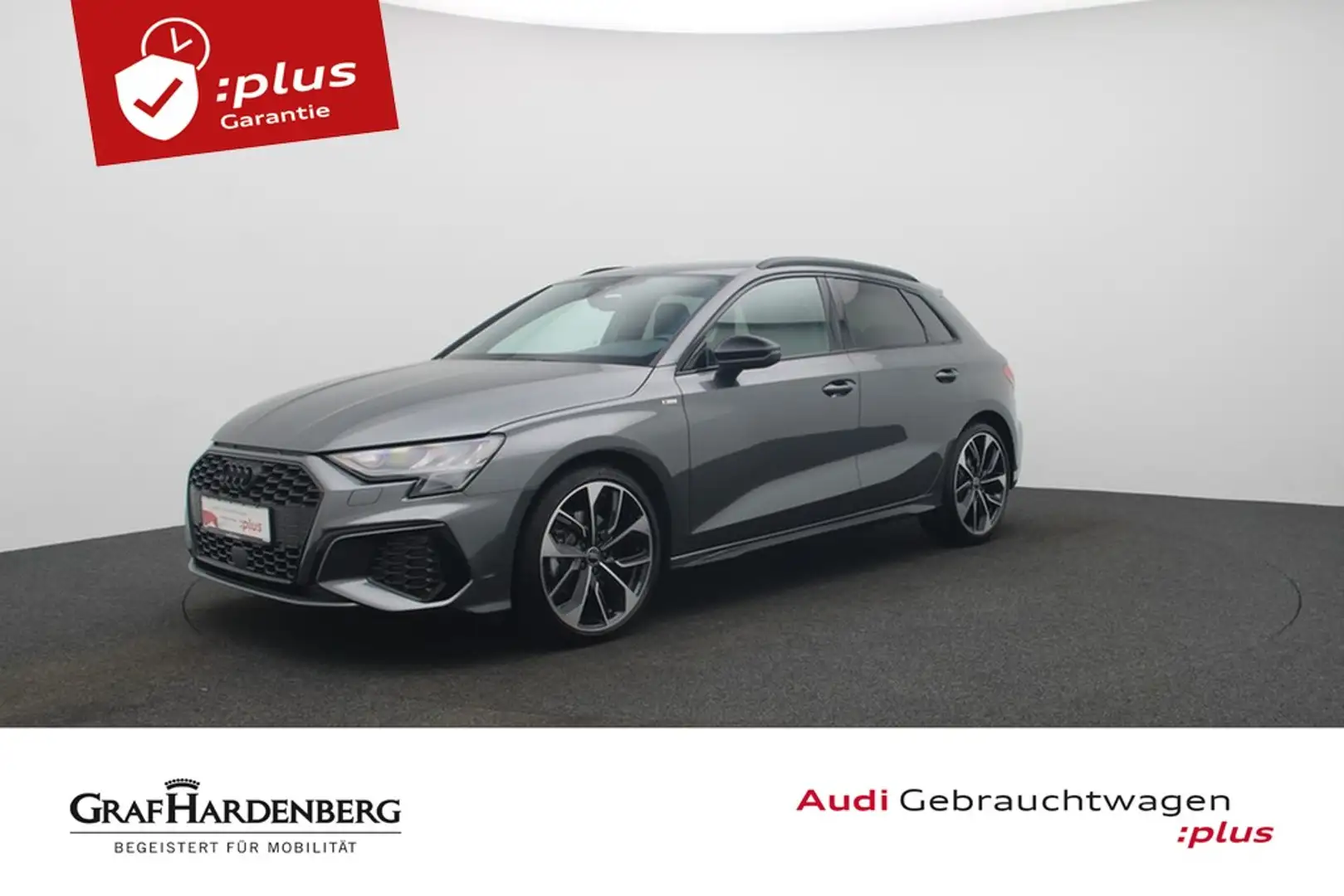 Audi A3 Sportback 35 TDI S line LED Navi AHK ACC Grau - 1