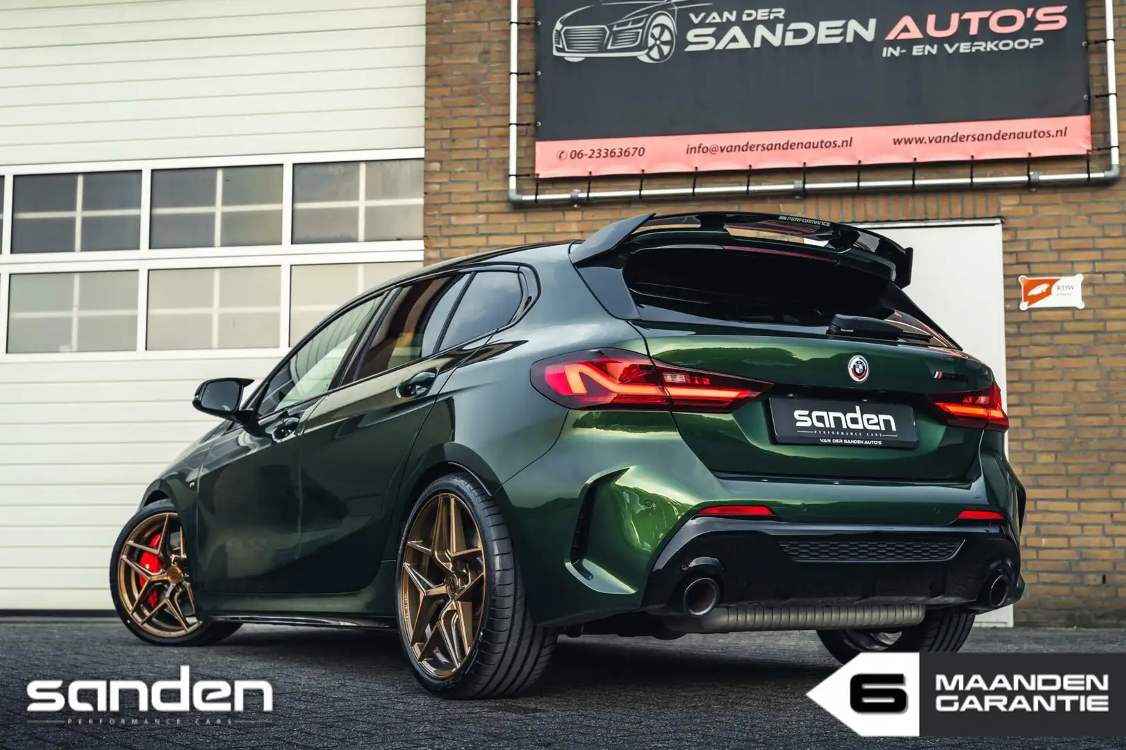BMW 135 1-serie M135i xDrive|individual color|H&R|gele DRL Verde - 2