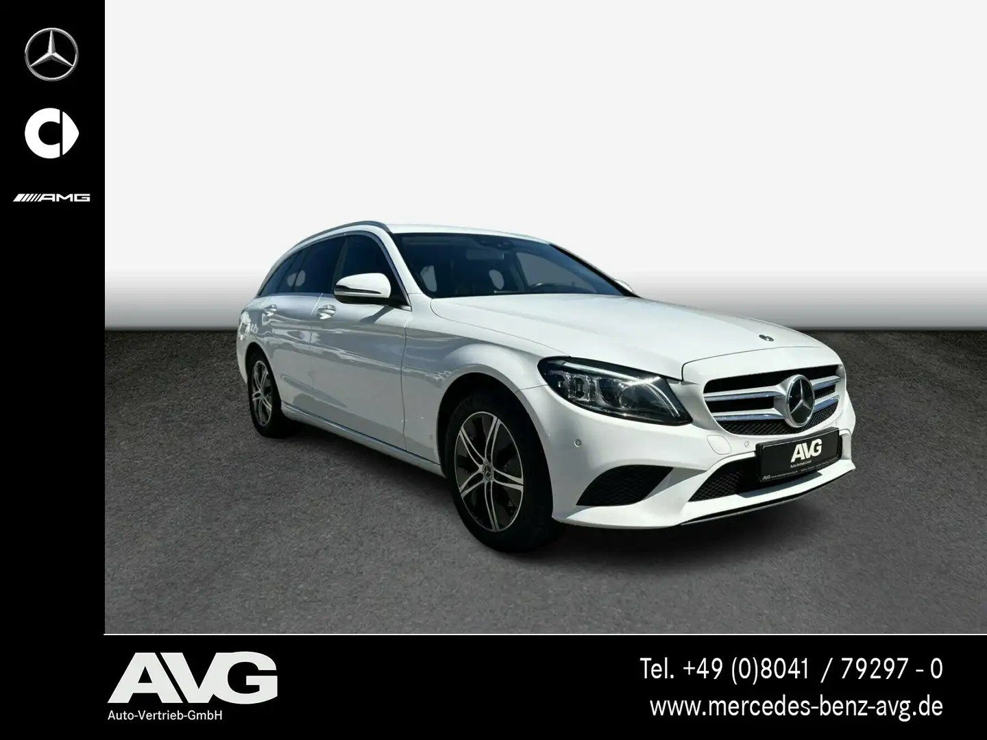 Mercedes-Benz C 220 C 220 d 4MATIC AVANTGA|STDHZG|DIST|RFK|AIRMATIC Blanc - 2