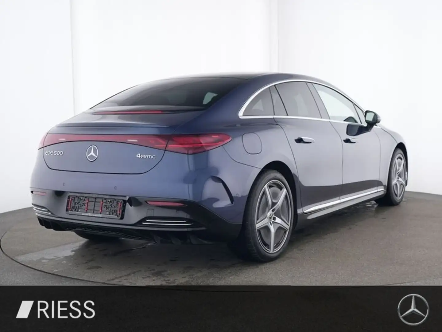 Mercedes-Benz EQE 500 4MATIC SD HUD WPumpe LM W-Paket ACC PDC Kék - 2