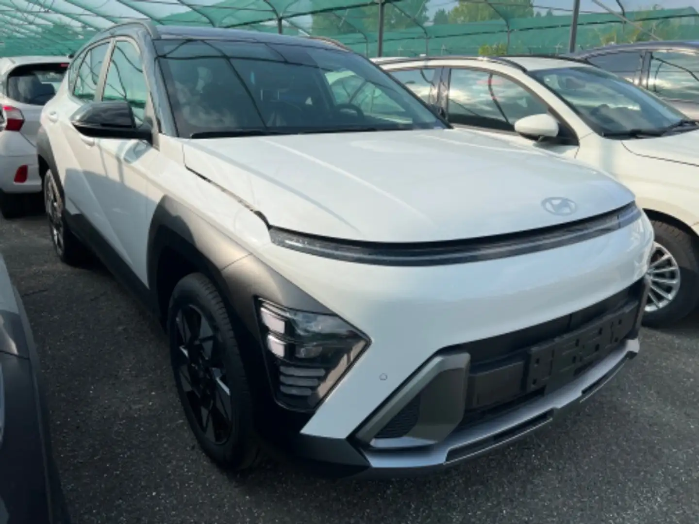 Hyundai KONA 1.6 GDi HEV X Line Tech Pack Alb - 2