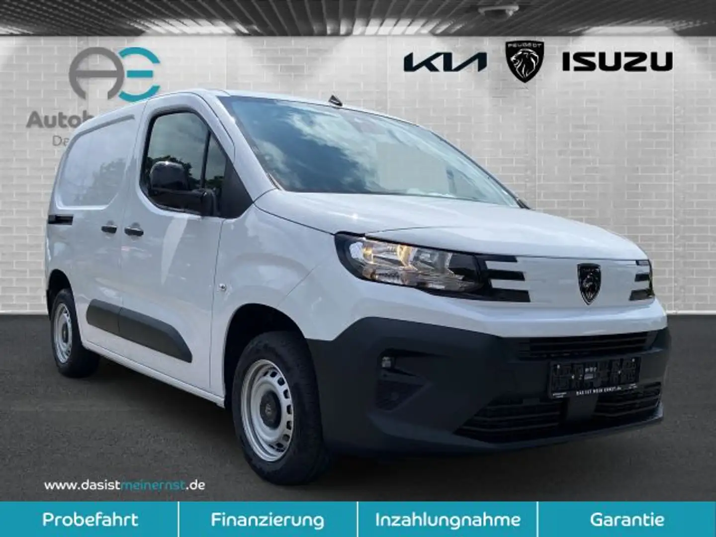 Peugeot Partner BlueHDi 100 L1 Weiß - 2