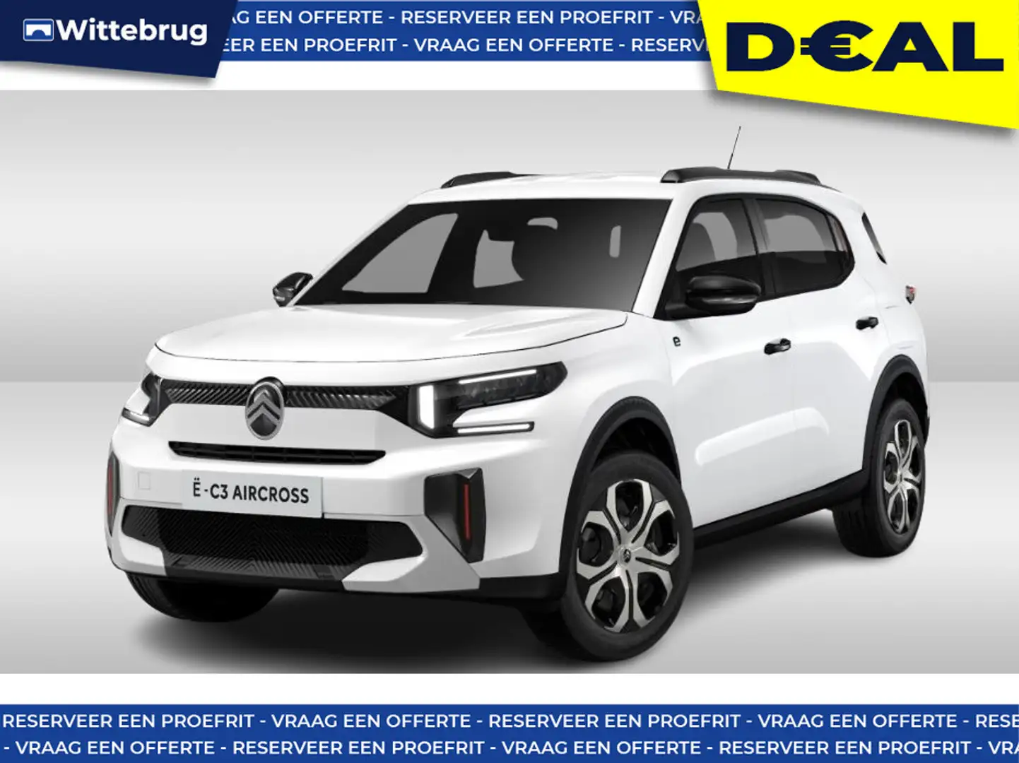Citroen EC3 Aircross Plus 44 kWh PRIVATE LEASE 379,- LAAGS Alb - 1