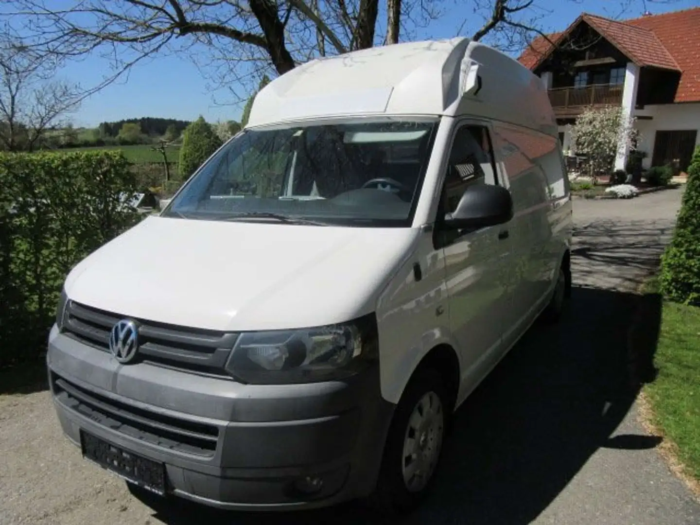 Volkswagen T5 Kombi Kasten lang Campingumbau Weiß - 1