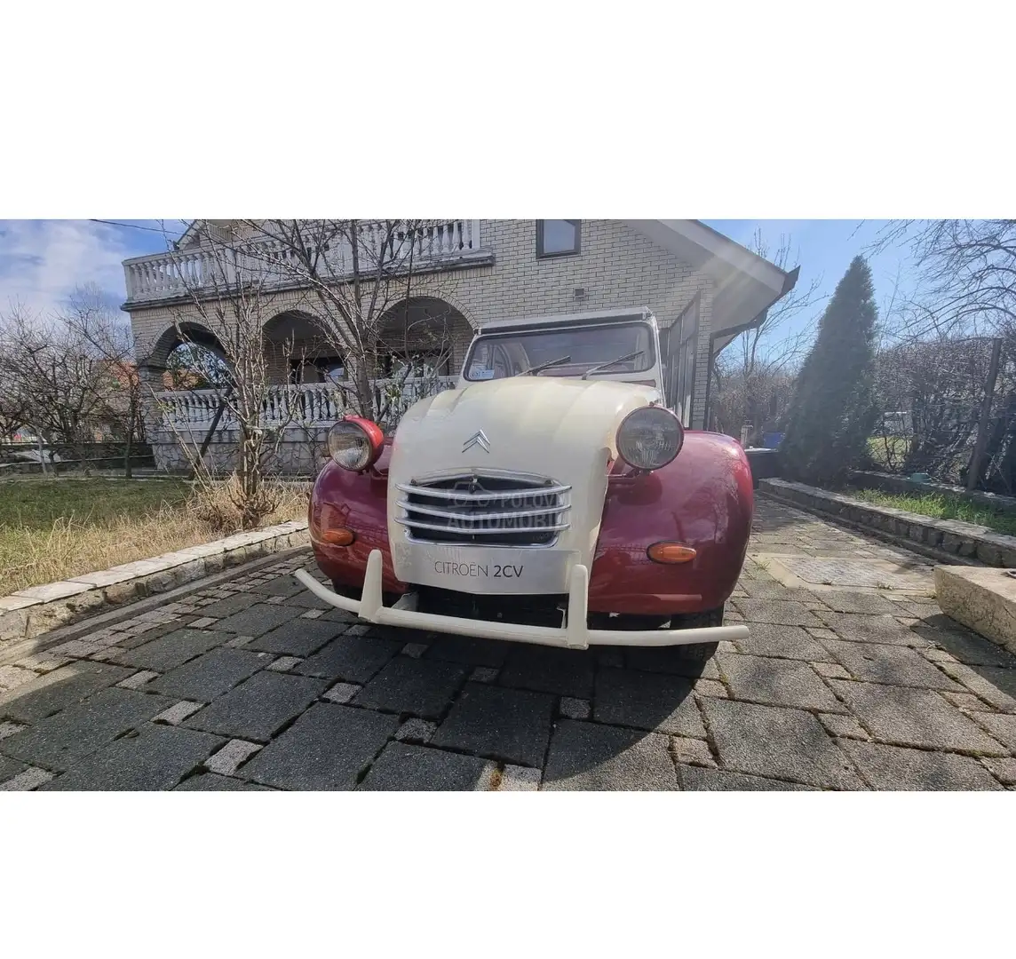 Citroen 2CV Weiß - 2