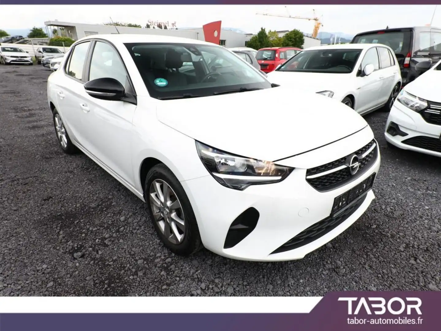 Opel Corsa F 1.2 75 Edition Cam Radars Clima Blanc - 2