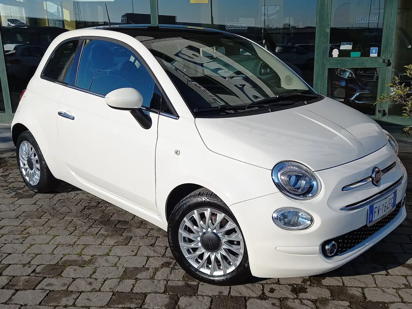 Fiat 500 500 0.9 t.air t. Lounge 85cv my19 Wit - 1