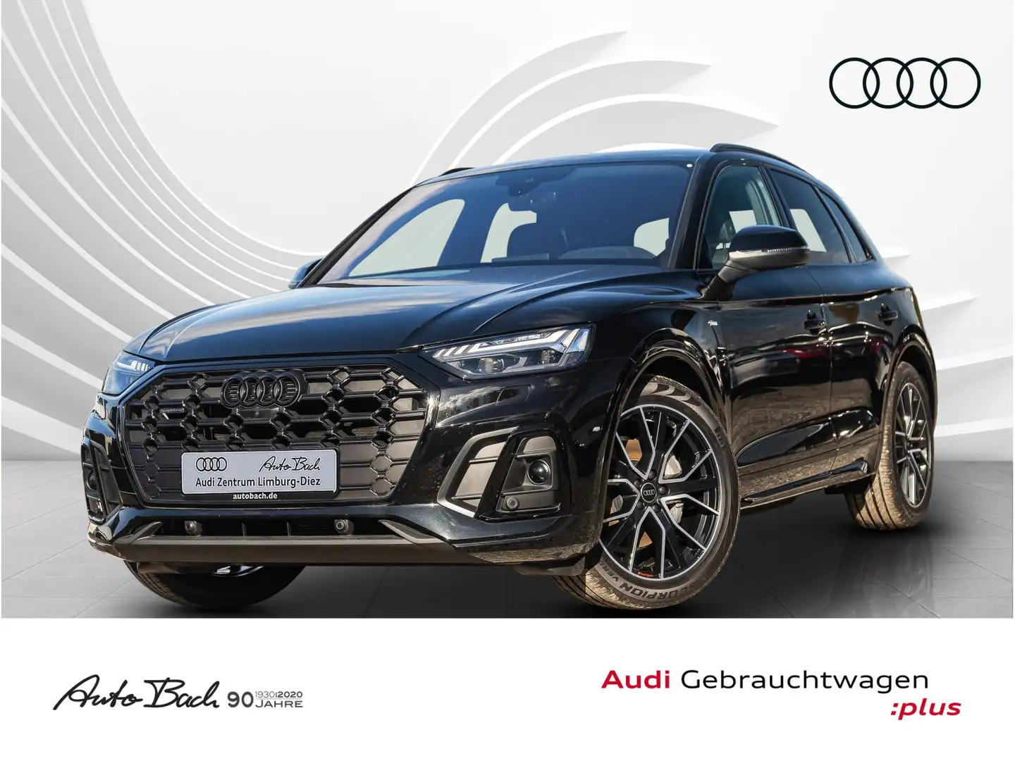 Audi Q5 S line 40TDI qu Stronic Navi LED Panorama B&O Schwarz - 1